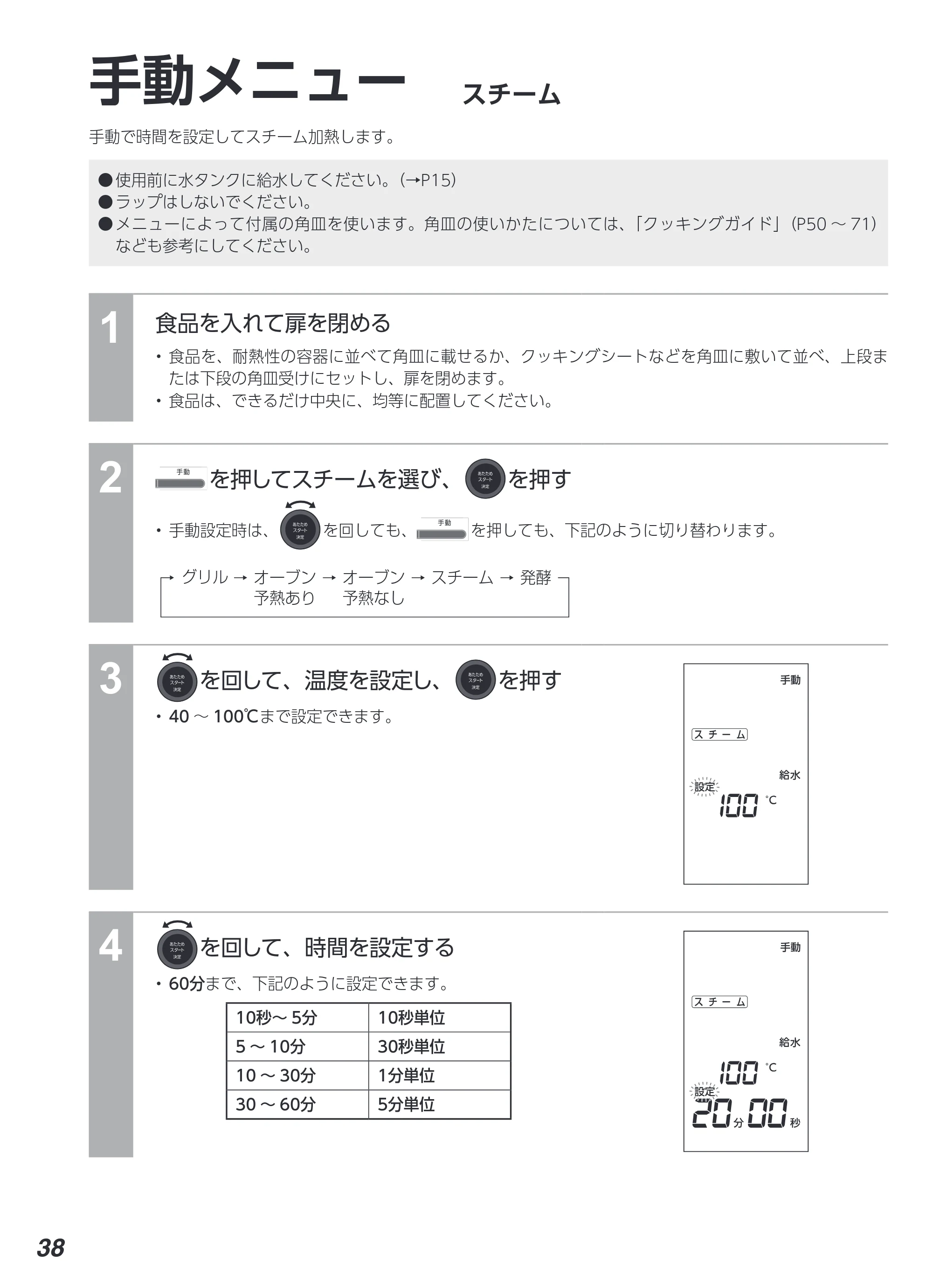 アイリスオーヤマ MS-F3003 取扱説明書 — 原本ページ — 38ページ