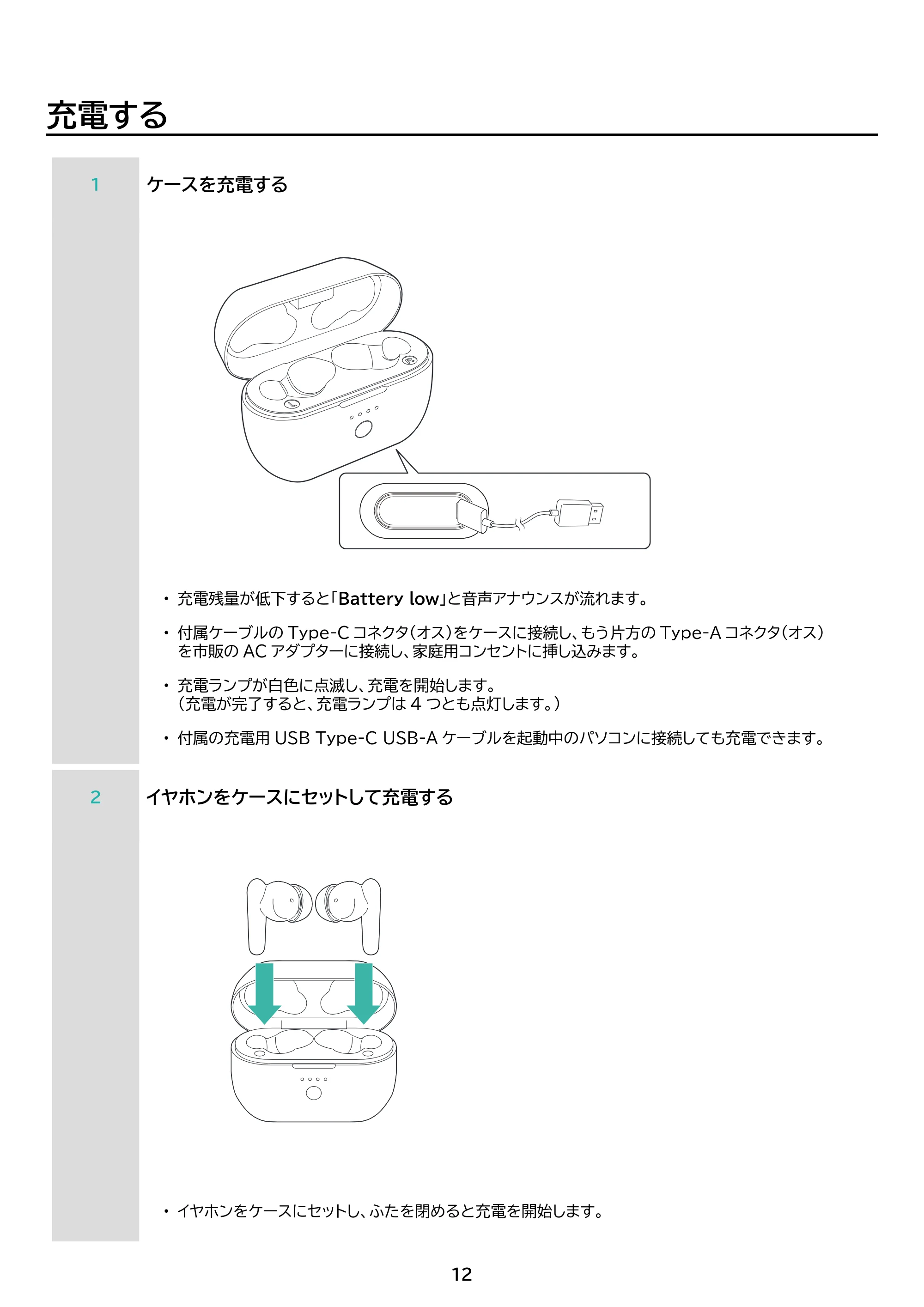 アイリスオーヤマ WEP-101 取扱説明書 — 原本ページ — 12ページ