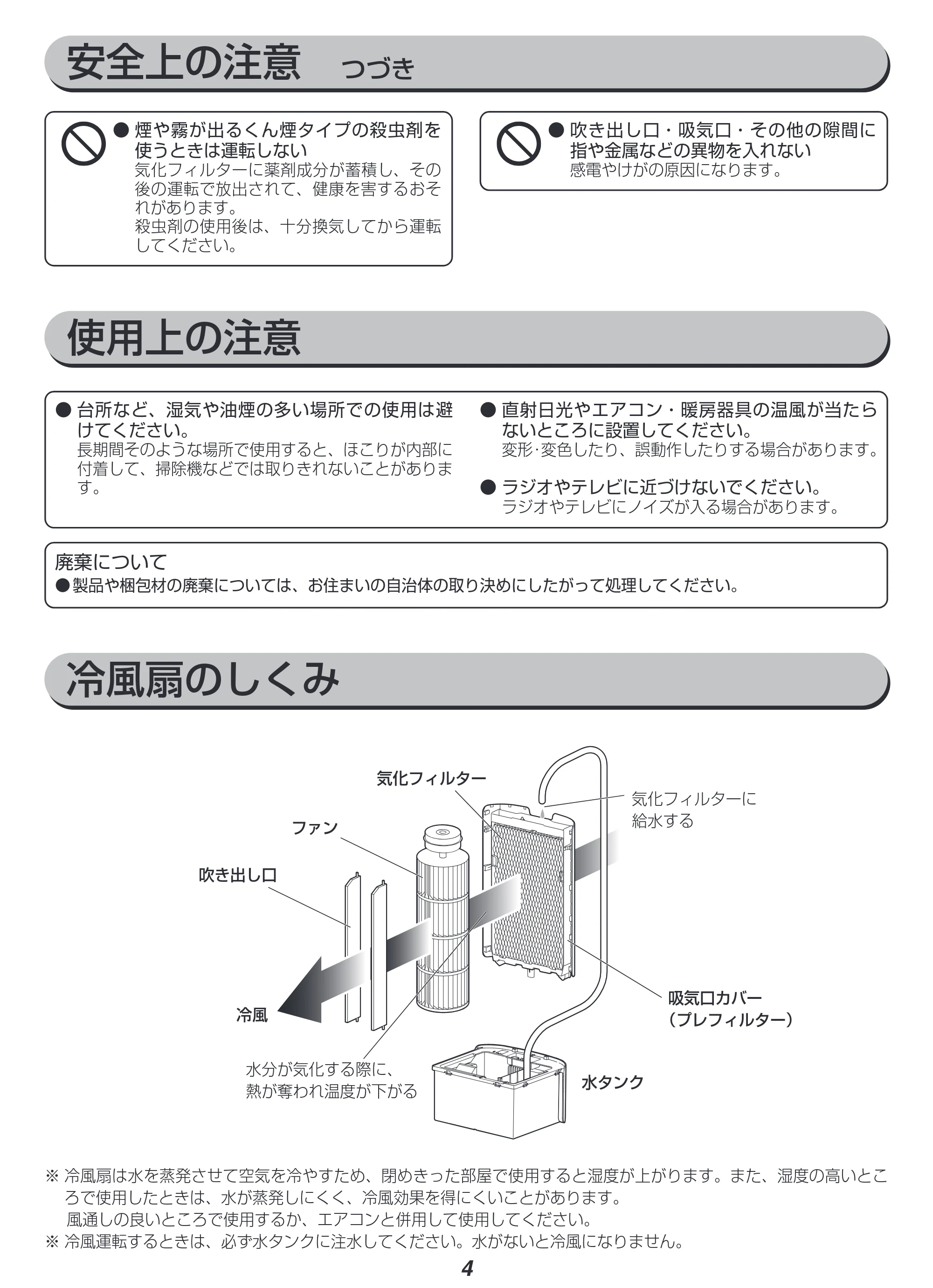 アイリスオーヤマ KCTF-02M 取扱説明書 — 原本ページ — 4ページ