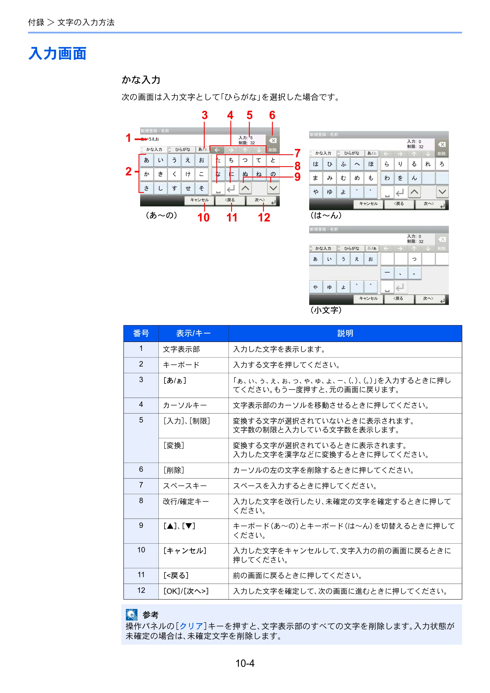 京セラ ECOSYS M3540idn ECOSYS M3540idn FAX使用説明書 — 入力画面 — 原本ページ — 187ページ
