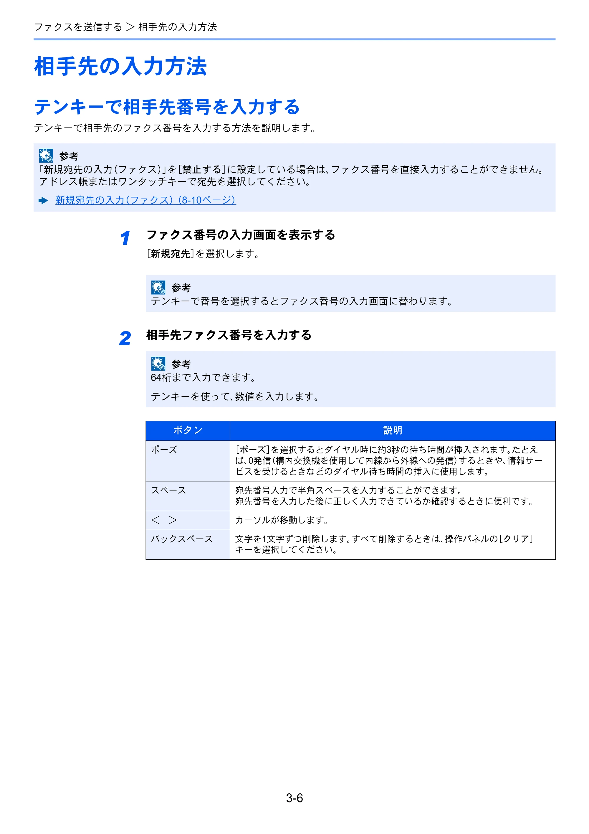 京セラ ECOSYS M2640idw ECOSYS M2640idw FAX使用説明書 — 相手先の入力方法 — 原本ページ — 41ページ