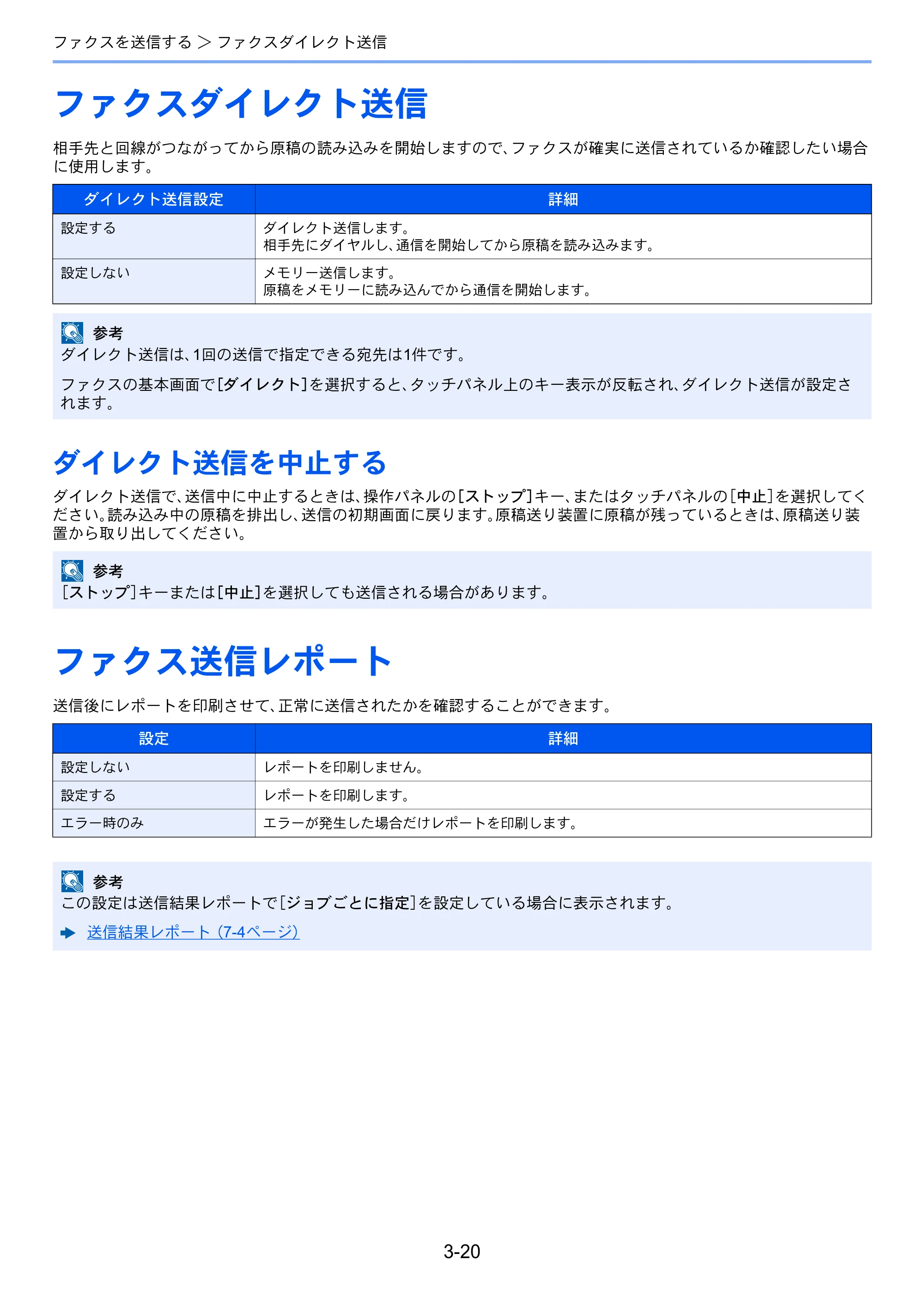 京セラ ECOSYS M2640idw ECOSYS M2640idw FAX使用説明書 — ファクスダイレクト送信 — 原本ページ — 55ページ