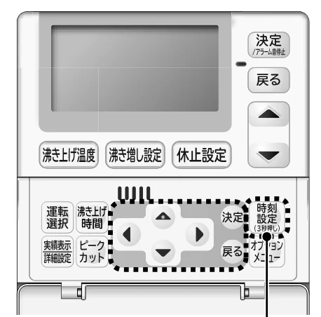 日立 RHK-15EJ / RHK-15EJK 取扱説明書 — 日付/時刻の合わせかた — 図版 14-1 — 14ページ