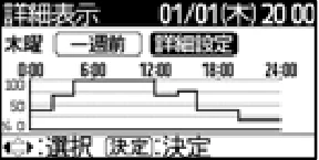 日立 RHK-15EJ / RHK-15EJK 取扱説明書 — 沸き増しパターン詳細設定 沸き増しパターン詳細設定 — 図版 21-3 — 21ページ
