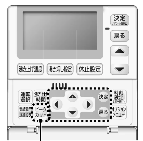 日立 RHK-15EJ / RHK-15EJK 取扱説明書 — ピークカットの設定のしかた — 図版 26-1 — 26ページ