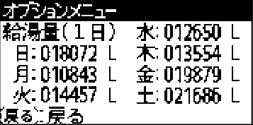 日立 RHK-15EJ / RHK-15EJK 取扱説明書 — 給湯量(現在) 給湯量(現在) — 図版 37-4 — 37ページ