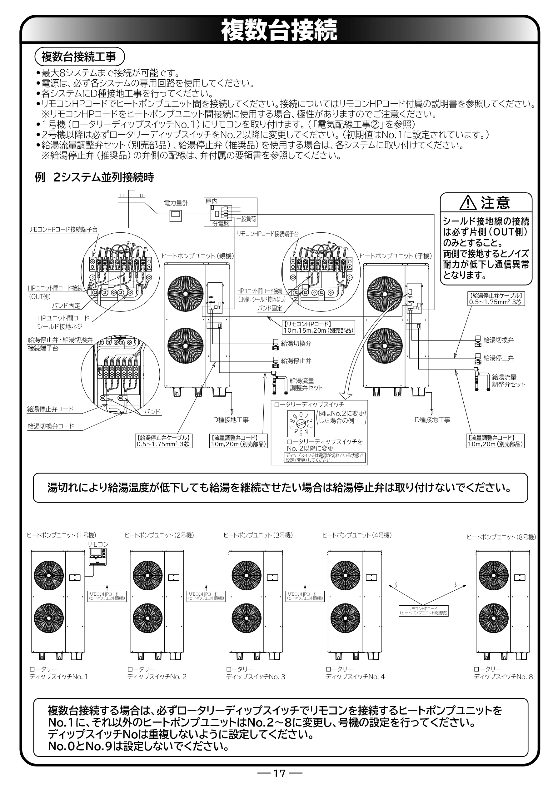 日立 RHK-15EJ / RHK-15EJK 取扱説明書 — 複数台接続 — 図版 65-1 — 65ページ