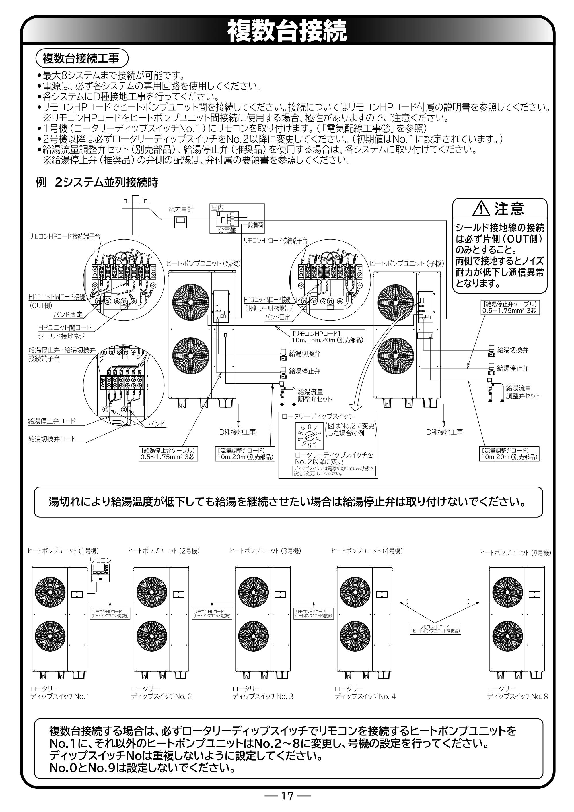 日立 RHK-15EJ / RHK-15EJK 取扱説明書 — 複数台接続 — 原本ページ — 65ページ