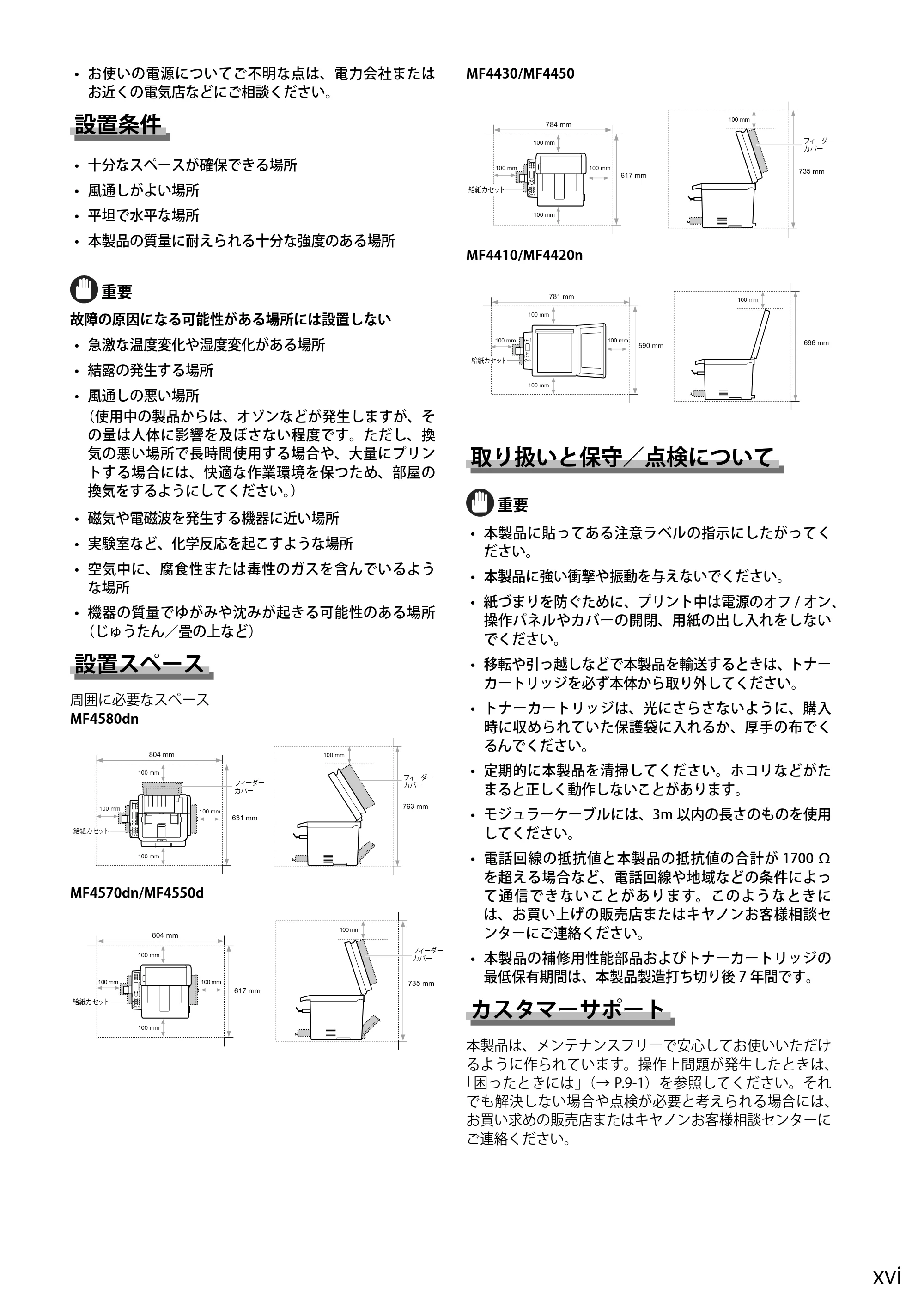 キヤノン MF4580dn/MF4570dn/MF4550d/MF4450/MF4430/MF4420n/MF4410 基本操作ガイド 2011年4月27日更新 (PDF形式/9.07Mバイト) — 原本ページ — 17ページ