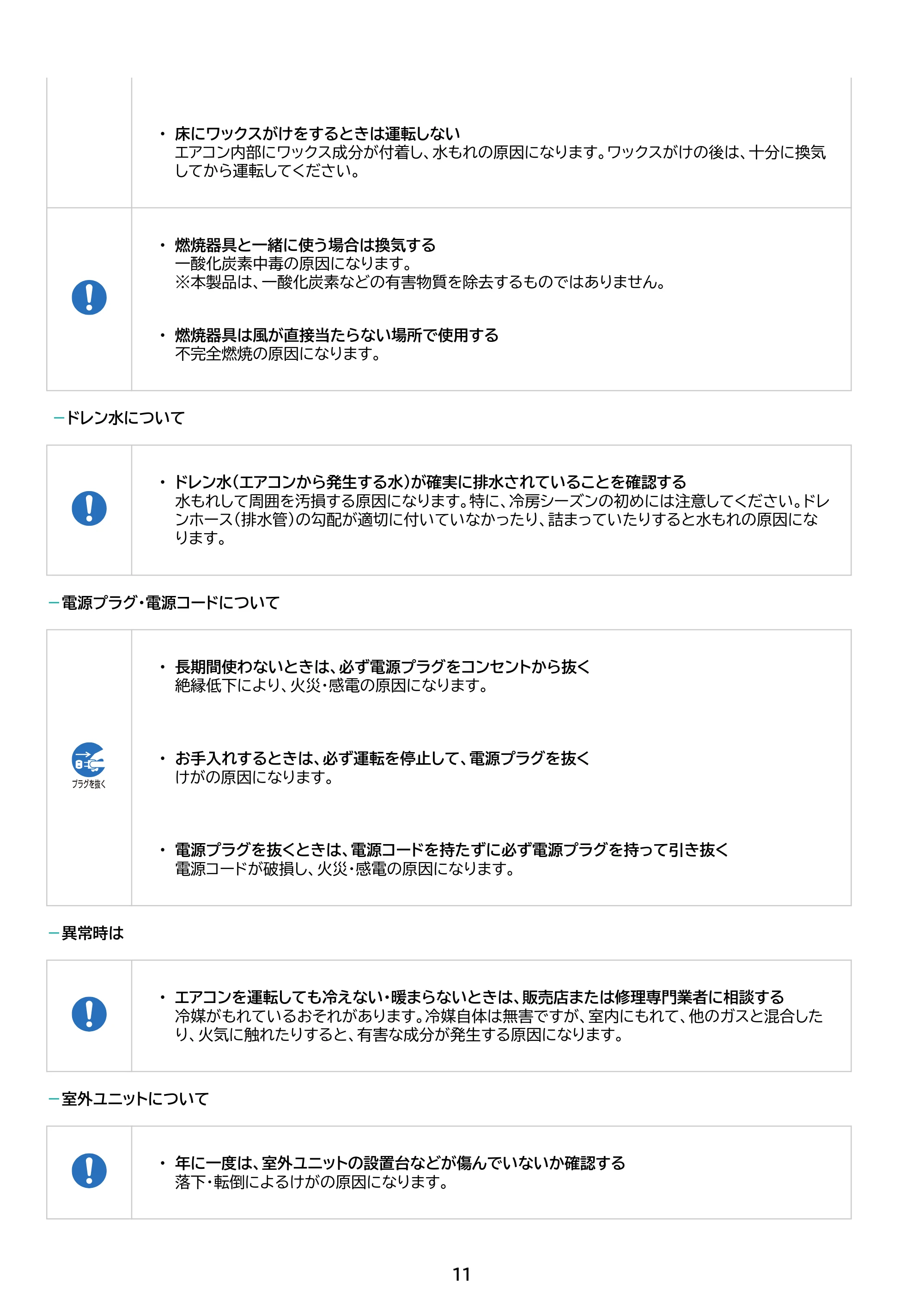 アイリスオーヤマ Wi-Fi / IKF-224W 取扱説明書 — 原本ページ — 11ページ