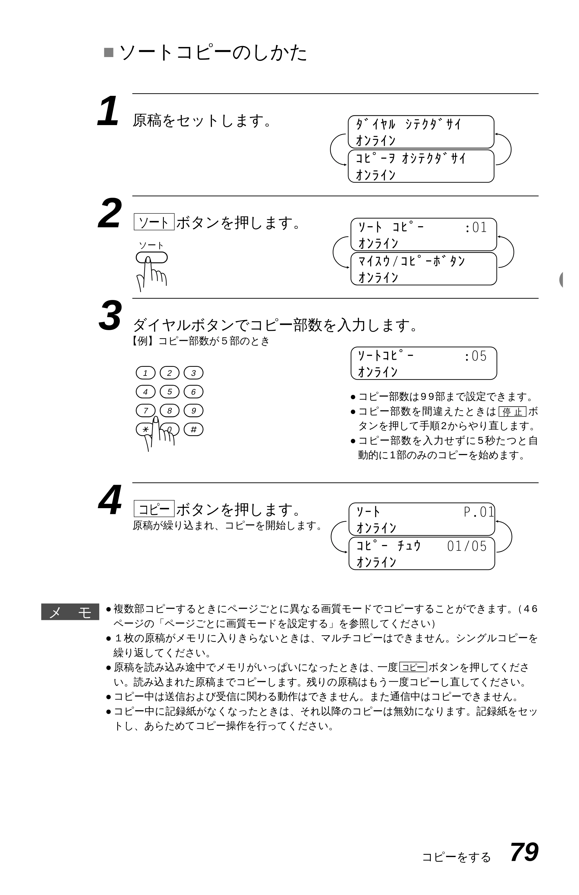 ブラザー MFC-4350J 取扱説明書（本体） — 原本ページ — 87ページ