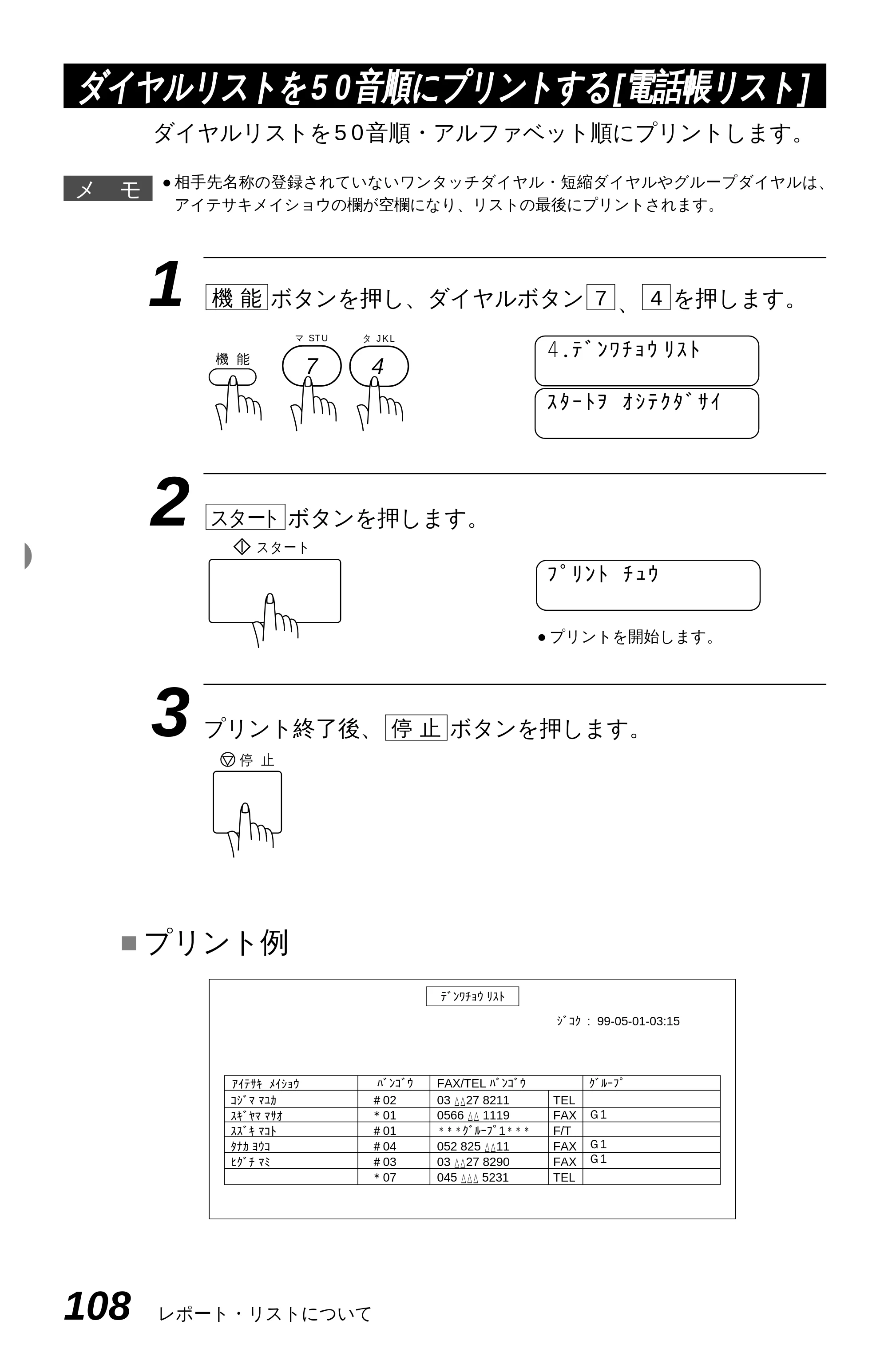 ブラザー MFC-4350J 取扱説明書（本体） — 原本ページ — 116ページ