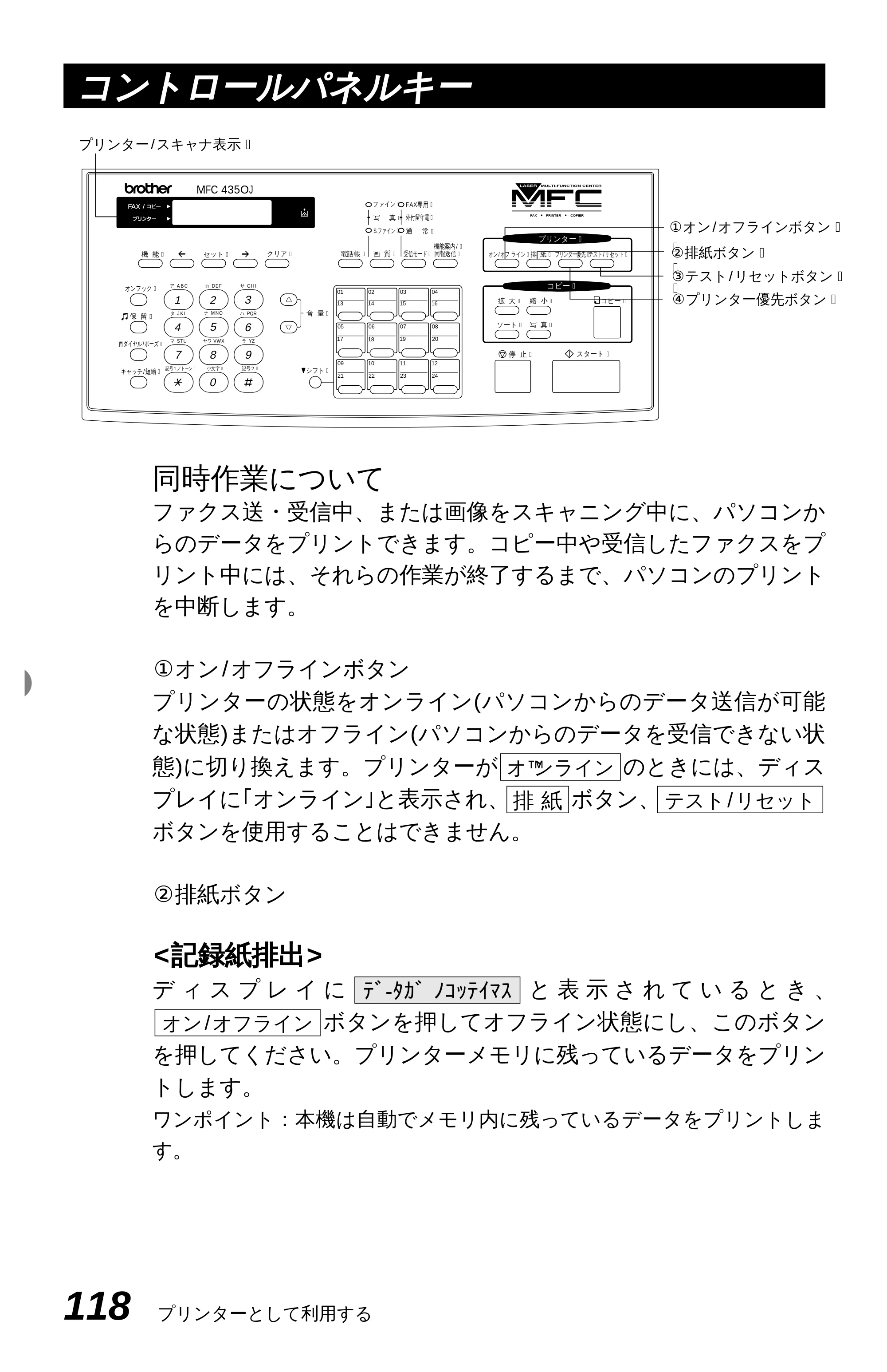 ブラザー MFC-4350J 取扱説明書（本体） — 原本ページ — 126ページ