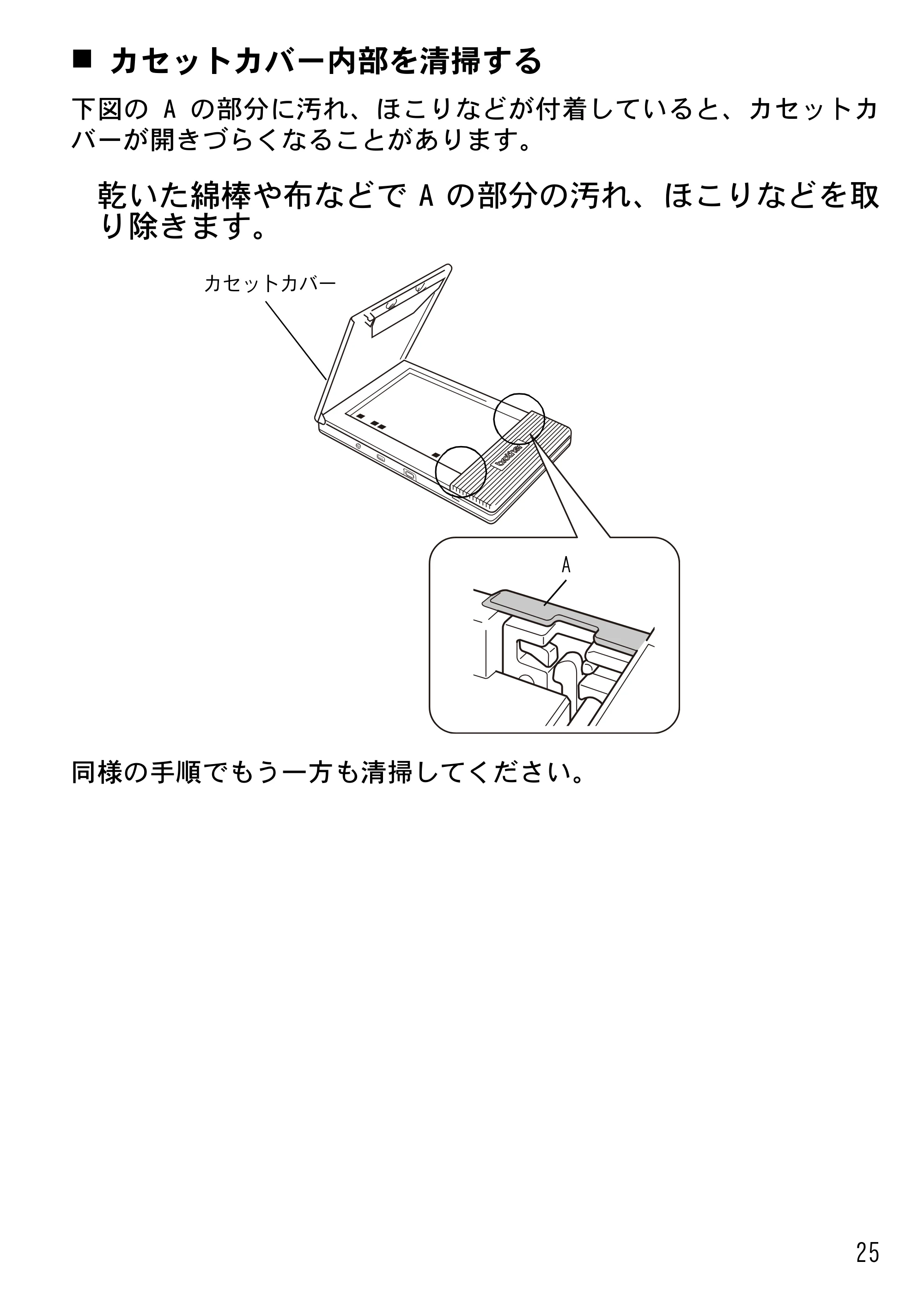 ブラザー MW-170 ユーザーズガイド — 原本ページ — 27ページ