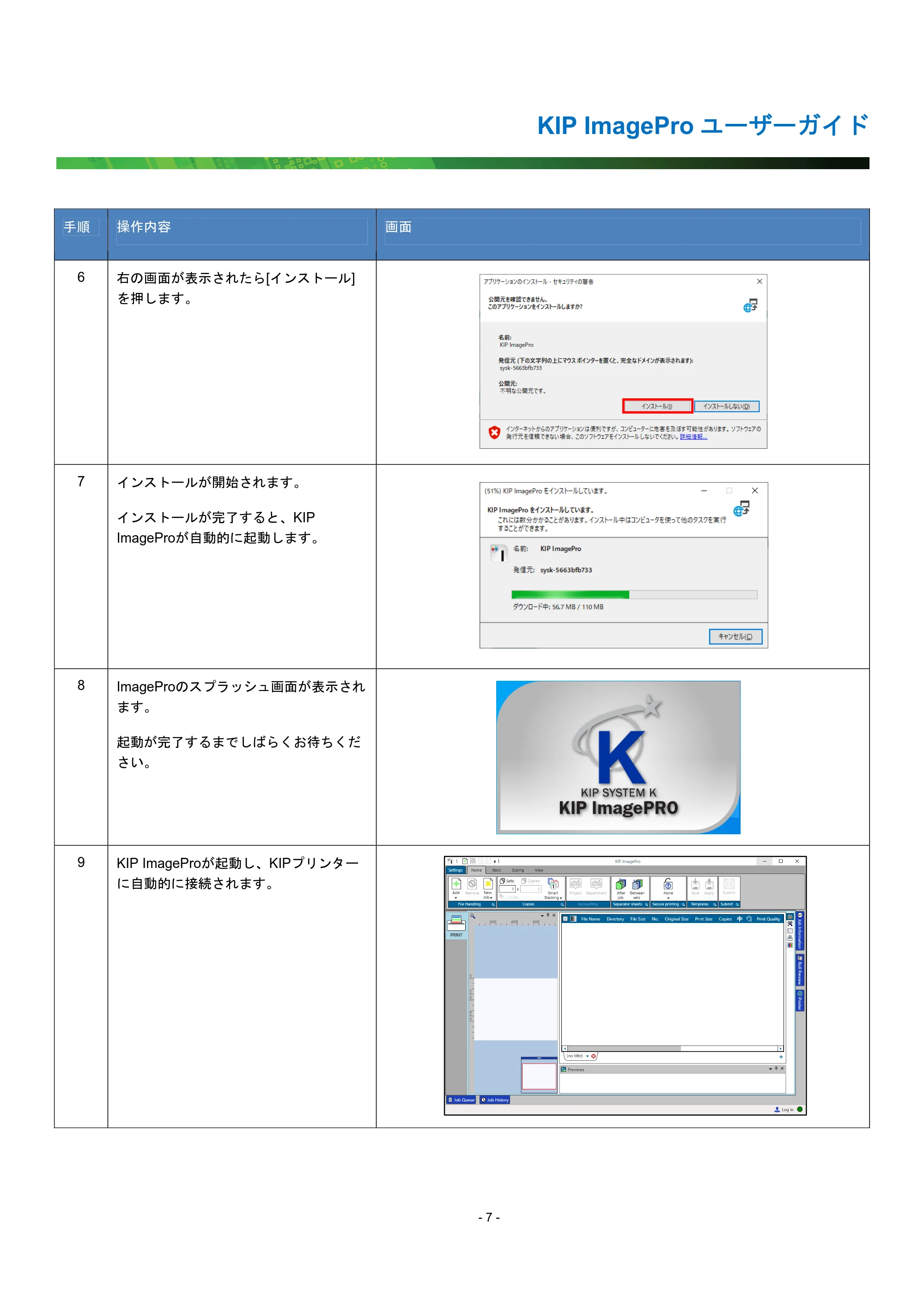 京セラ KIP 7170G KIP PrintPro ユーザーガイド — 原本ページ — 12ページ