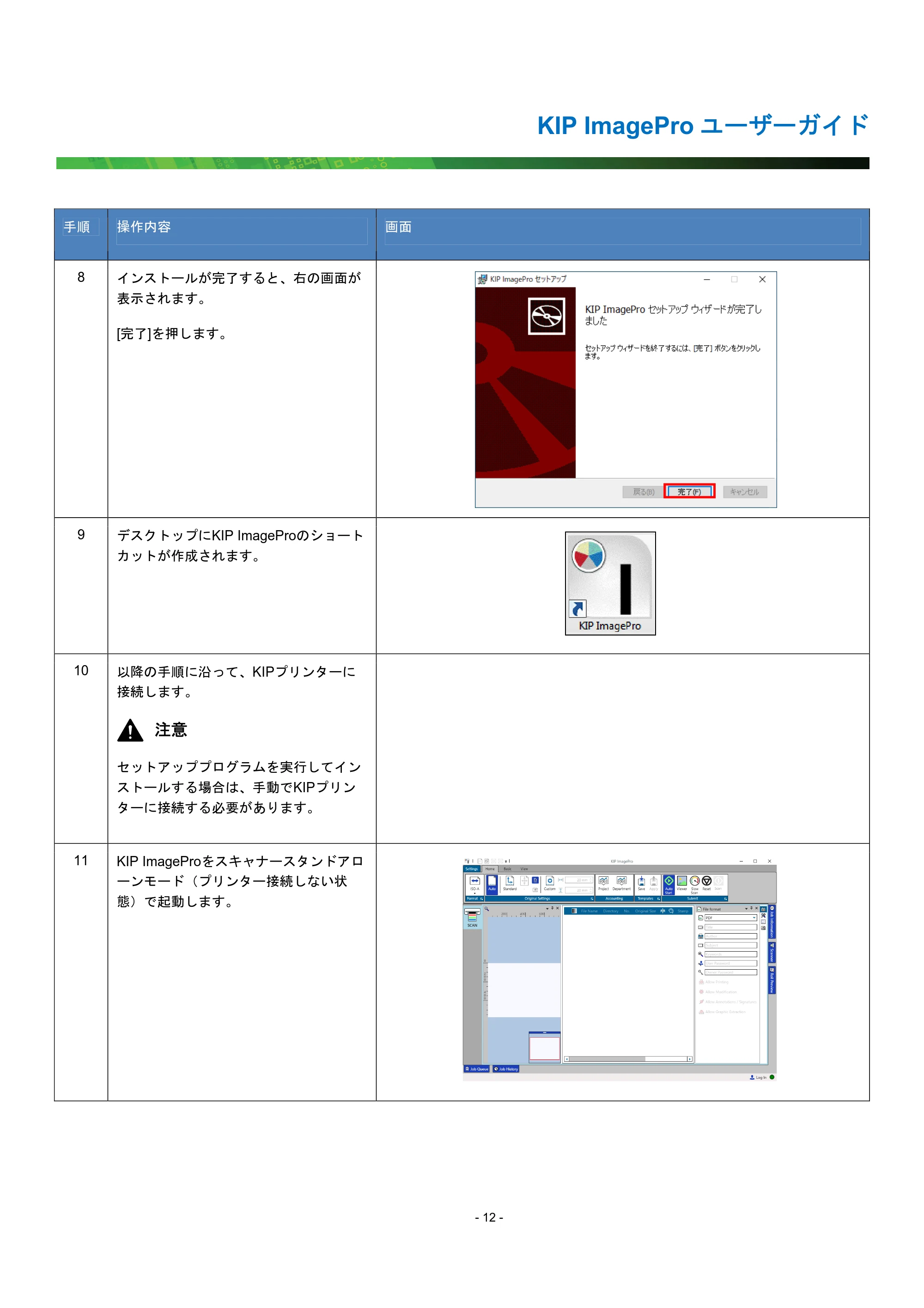 京セラ KIP 7170G KIP PrintPro ユーザーガイド — 原本ページ — 17ページ