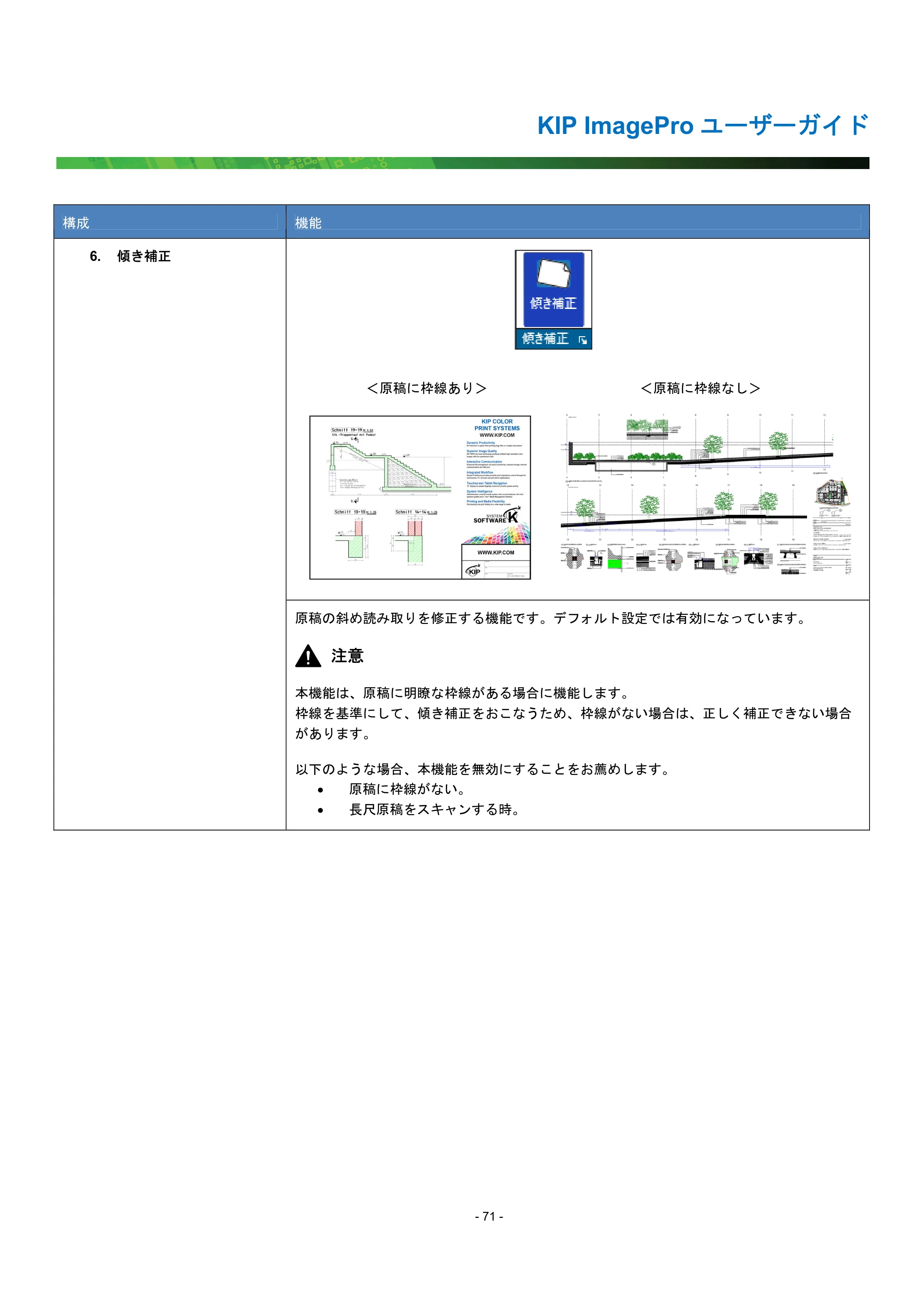 京セラ KIP 7170G KIP PrintPro ユーザーガイド — 原本ページ — 76ページ