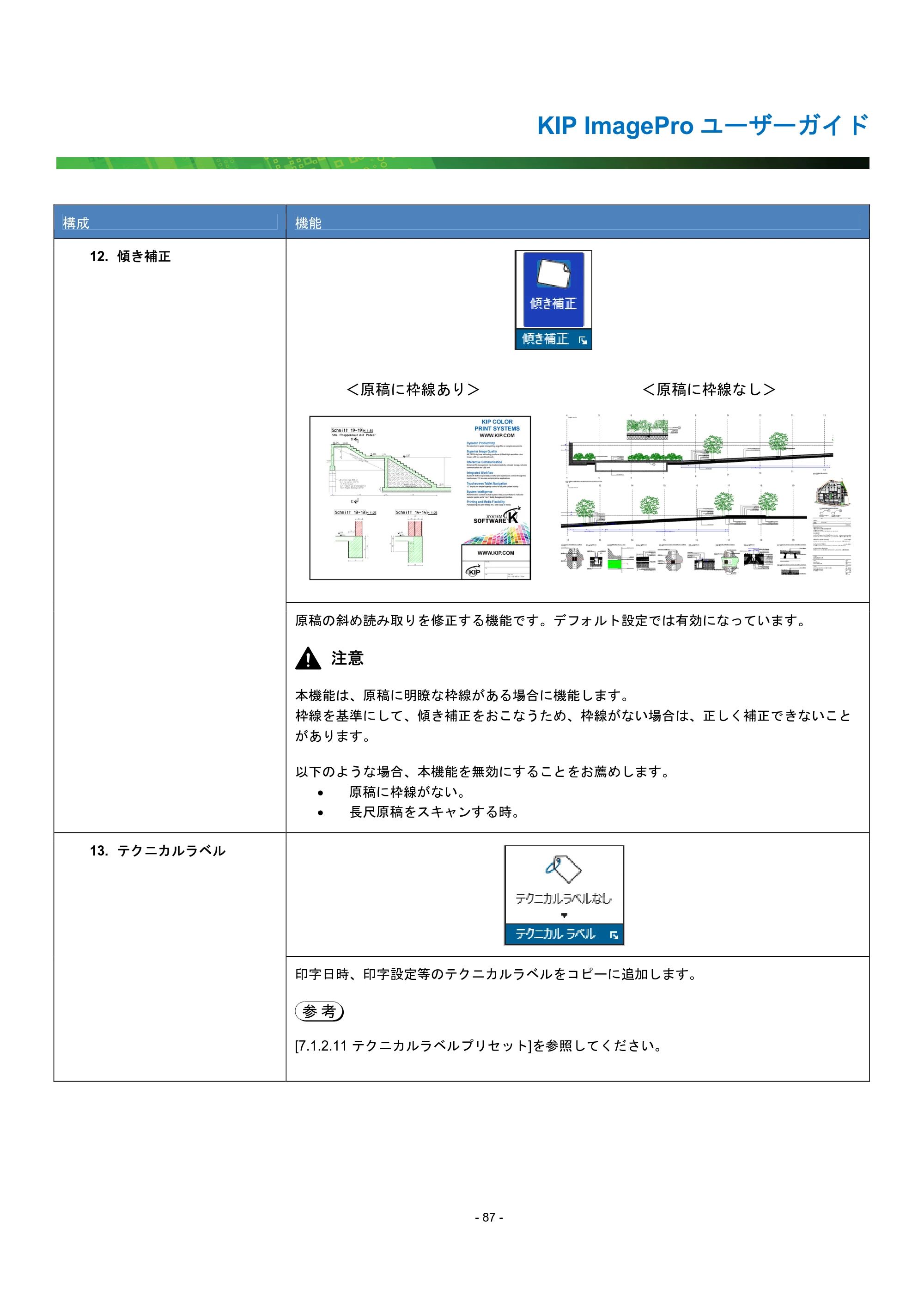 京セラ KIP 7170G KIP PrintPro ユーザーガイド — 原本ページ — 92ページ