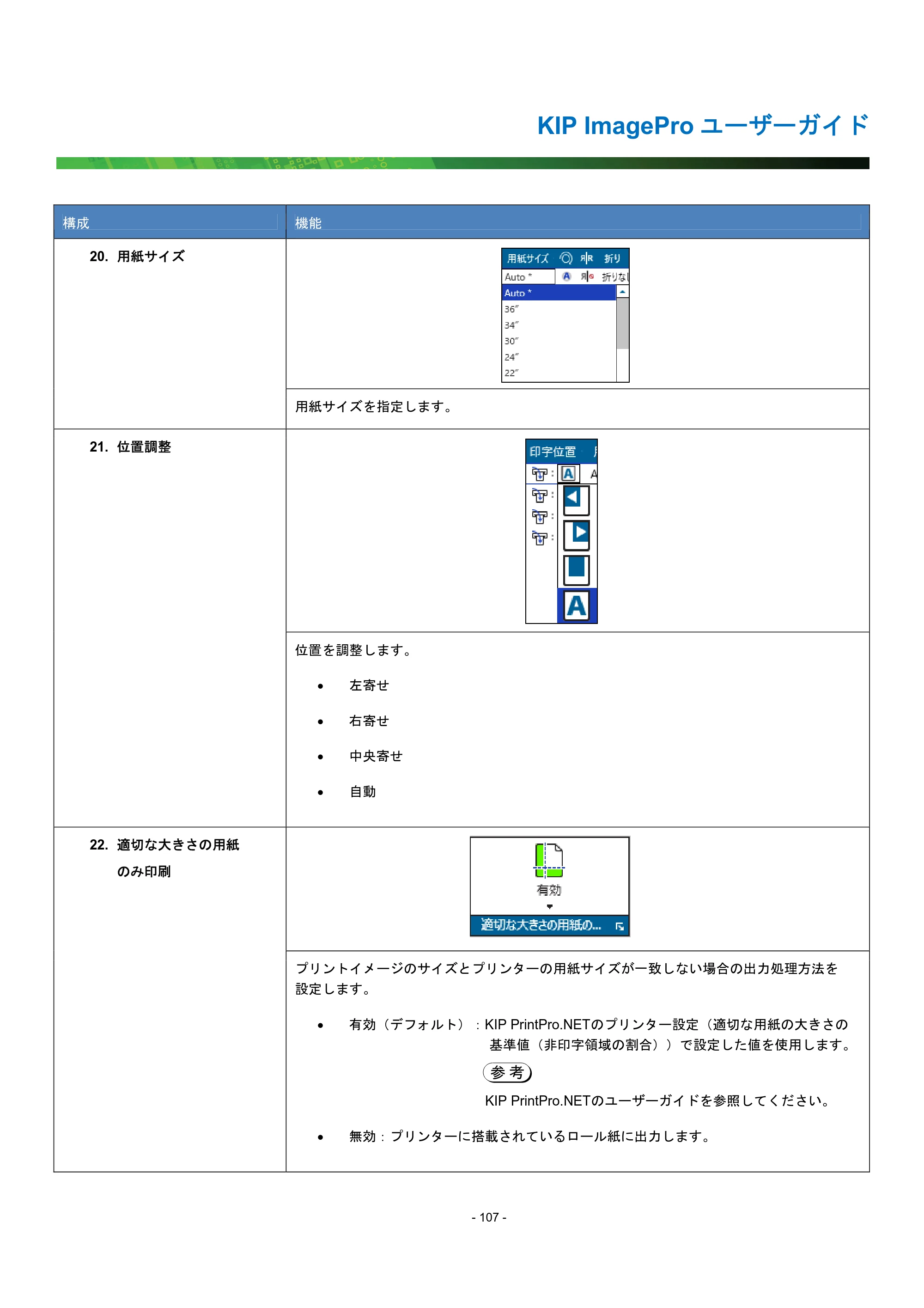 京セラ KIP 7170G KIP PrintPro ユーザーガイド — 原本ページ — 112ページ