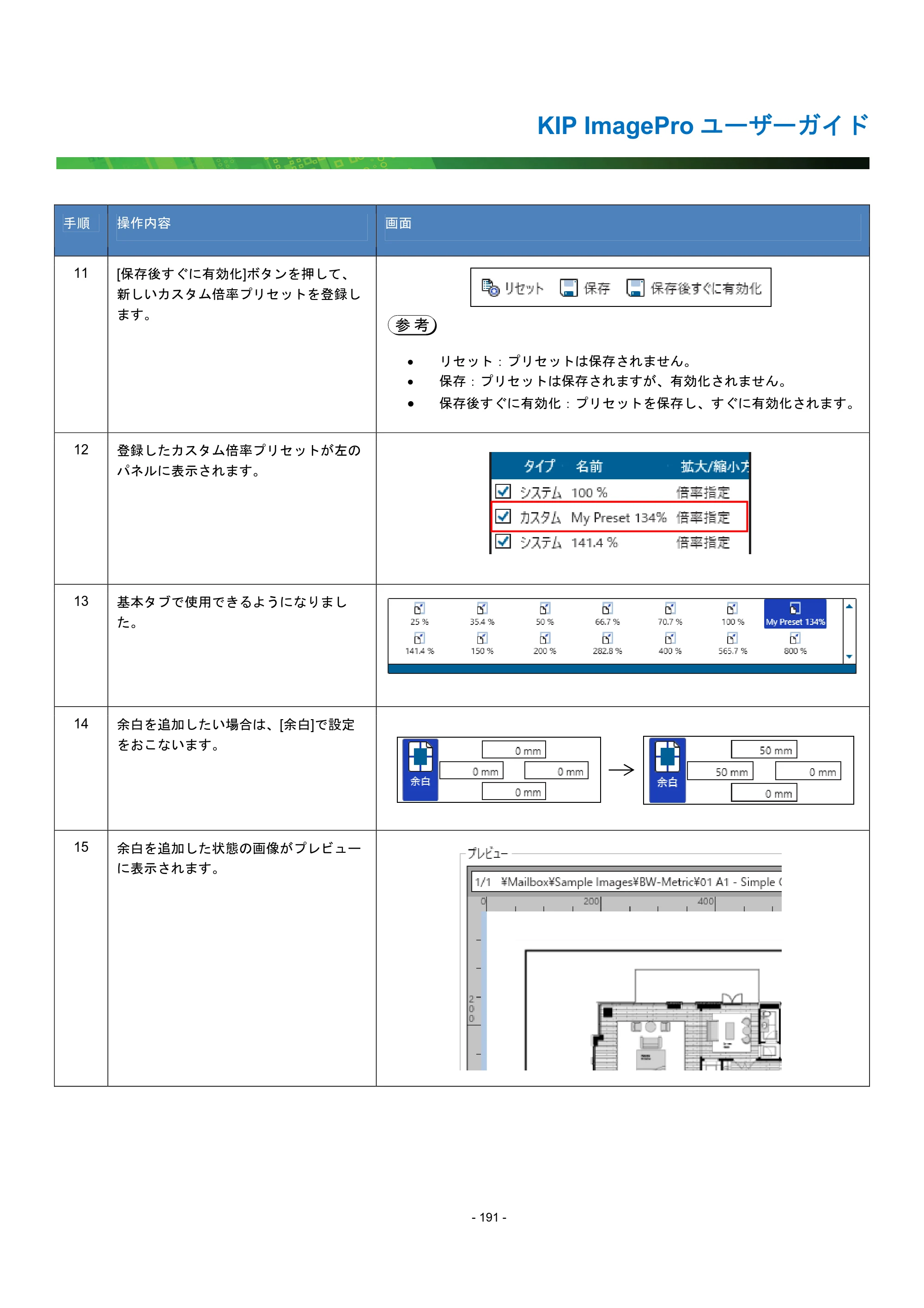 京セラ KIP 7170G KIP PrintPro ユーザーガイド — 原本ページ — 196ページ