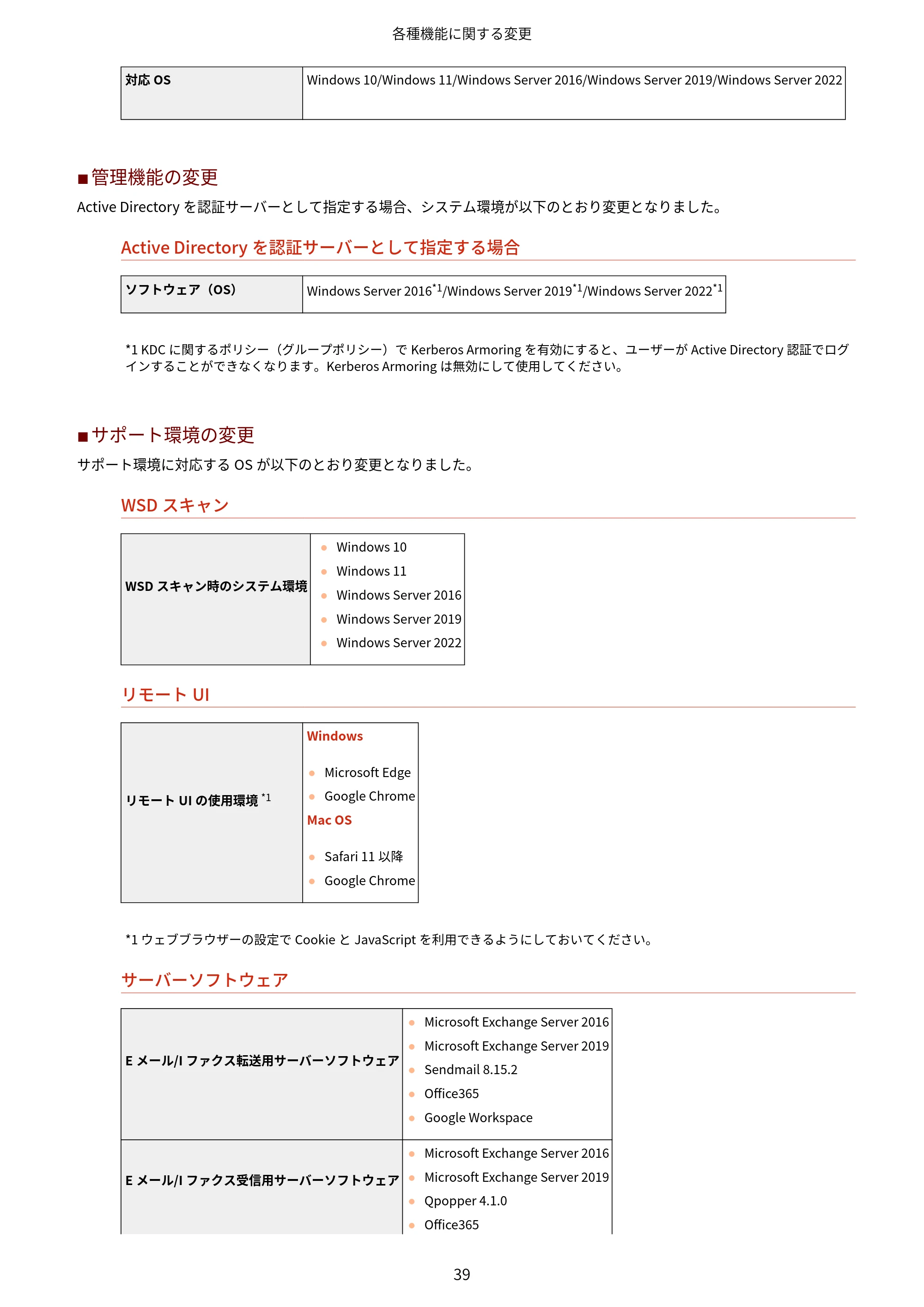 キヤノン MF7725F / imageRUNNER C3322F imageRUNNER/Satera ユーザーズガイド (機能追加のお知らせ) 2025年11月6日掲載(PDF:798KB) — 原本ページ — 41ページ