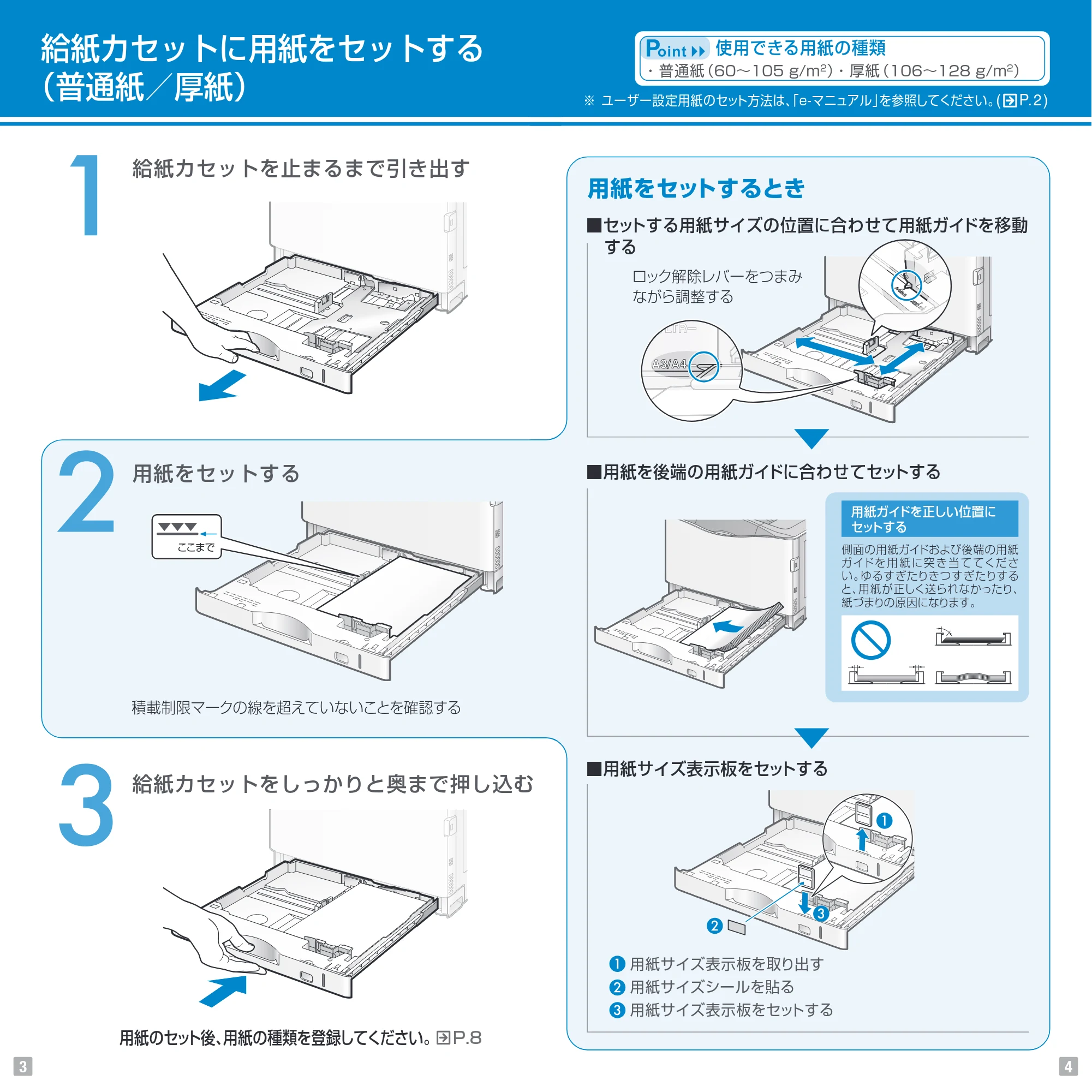 キヤノン LBP9660Ci/LBP9520C Pocket Guide 2015年10月1日更新(PDF:6.46MB) — 原本ページ — 3ページ