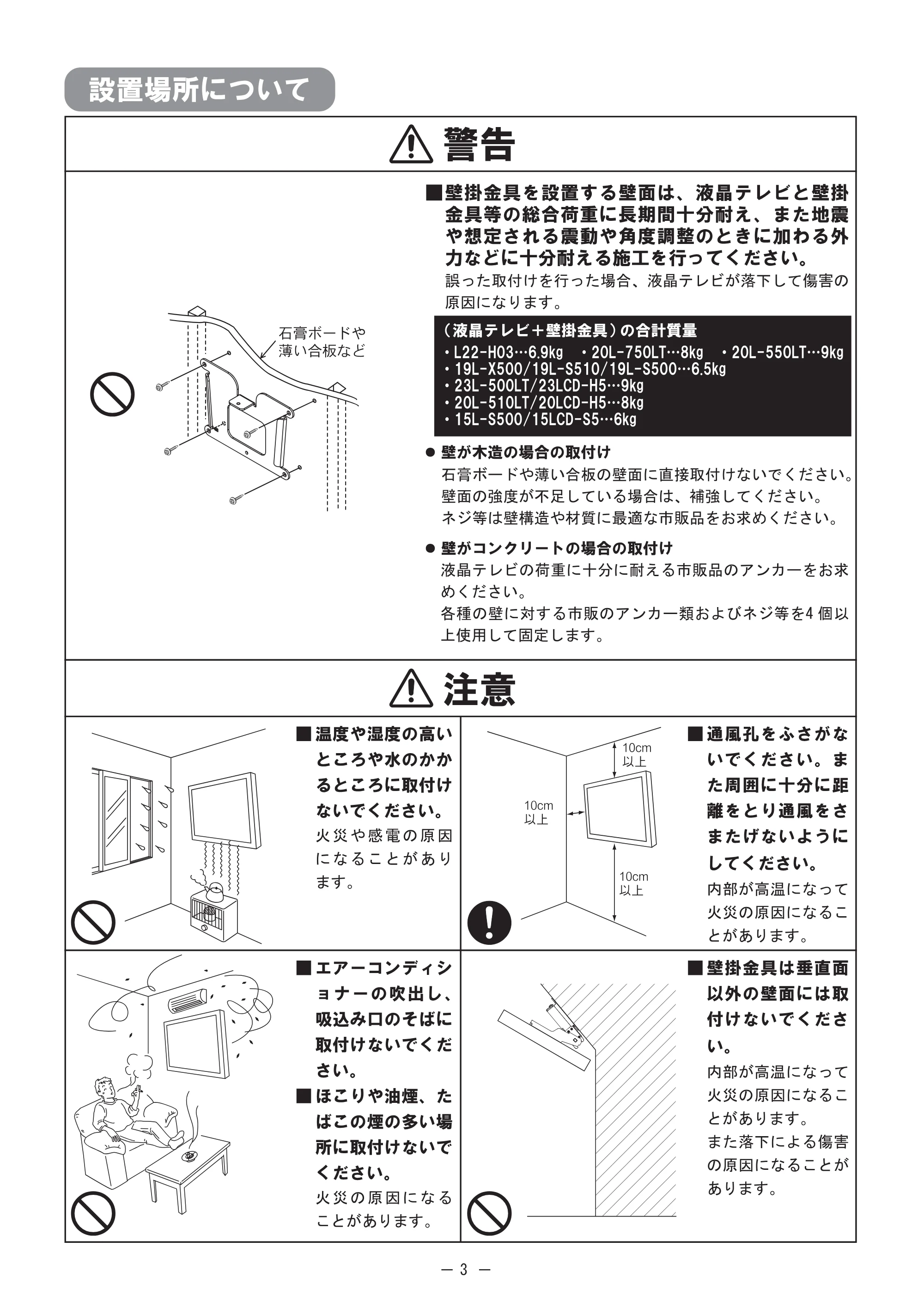 日立 TB-AKA2041 取扱説明書 — 原本ページ — 3ページ
