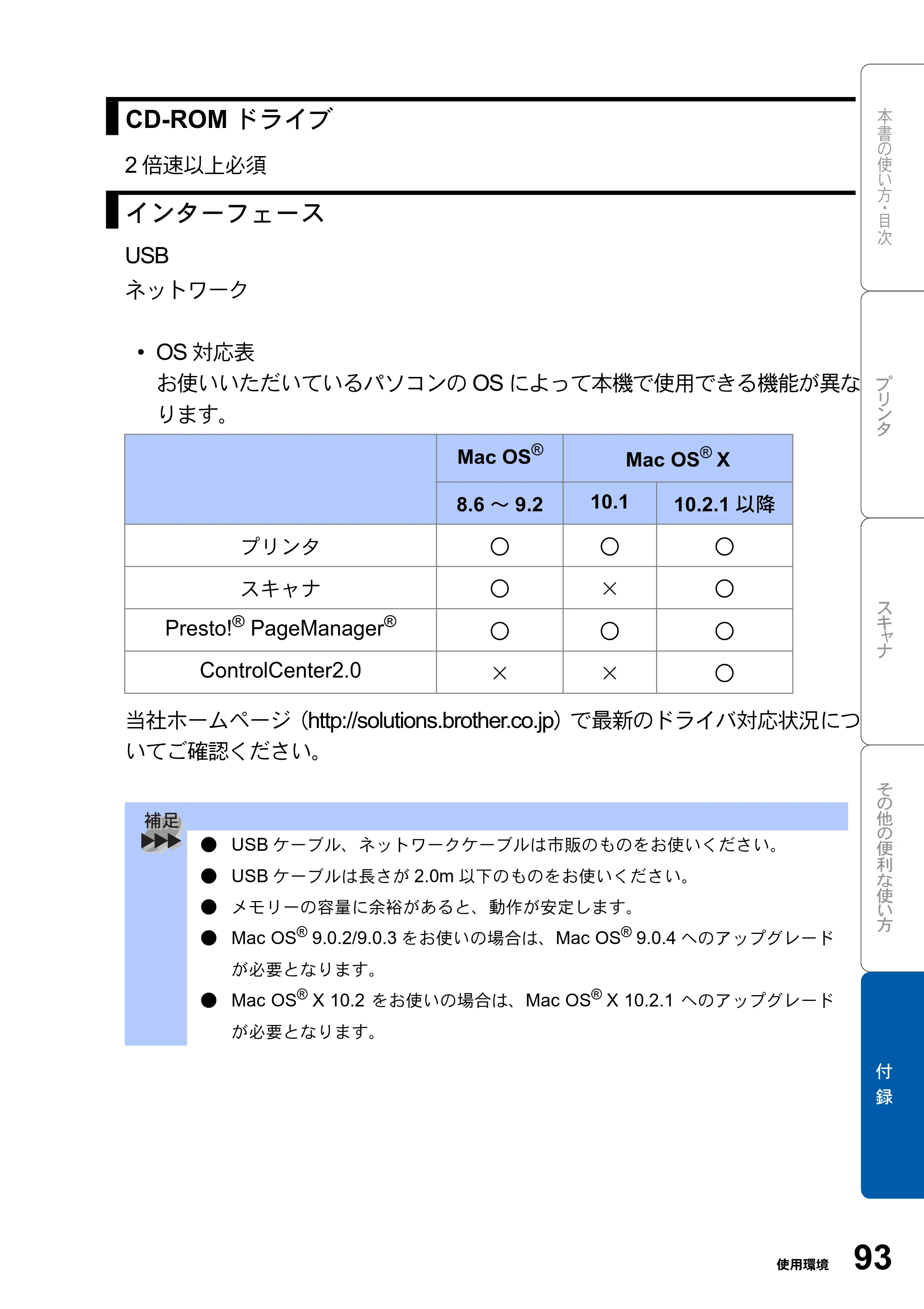 ブラザー DCP-8025JN ユーザーズガイド ～パソコン活用編～ — 原本ページ — 93ページ