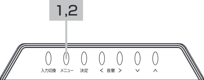 日立 19LM-W1 / 17LM-1 取扱説明書 — 1,2 — 図版 2-1 — 2ページ