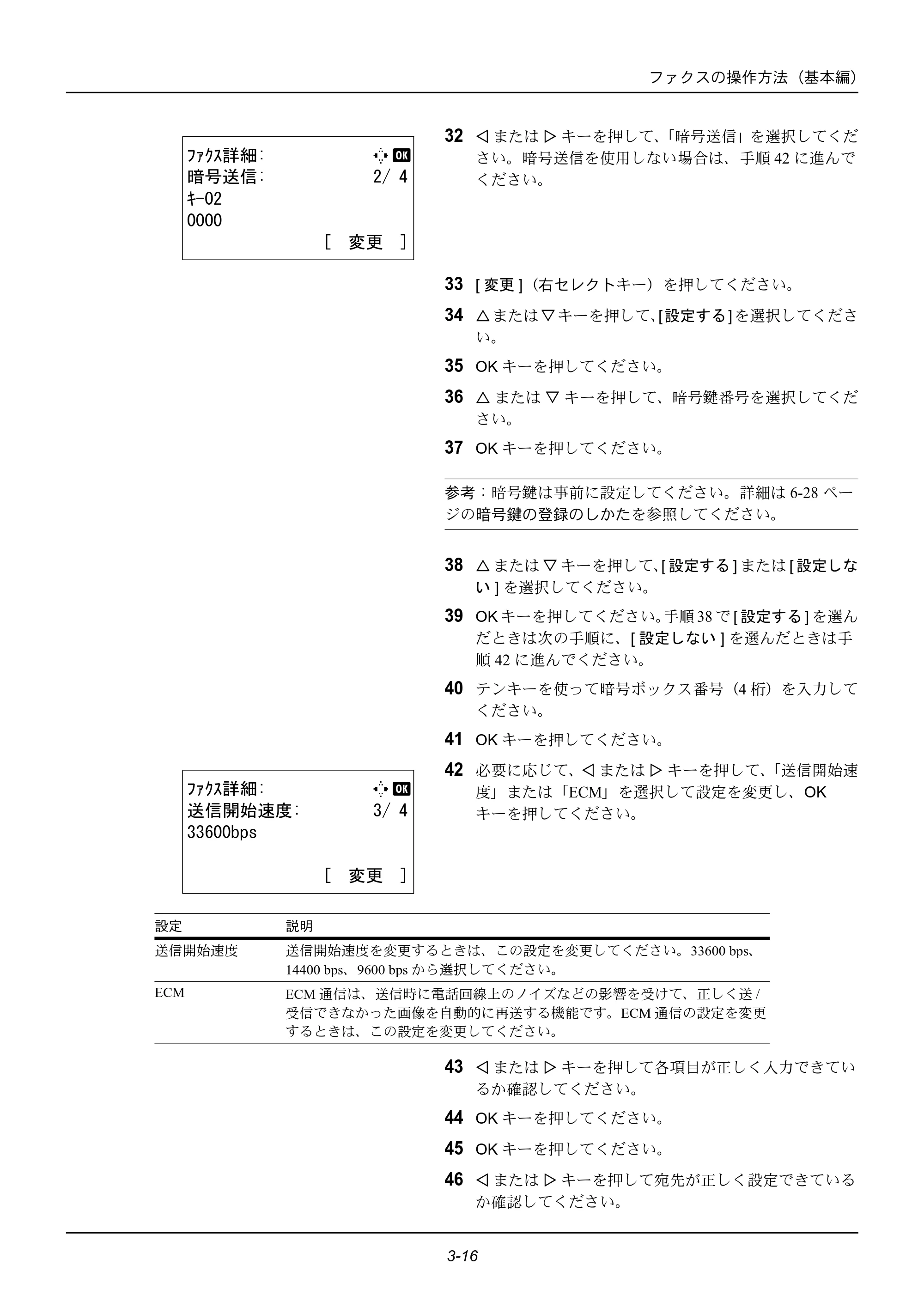 京セラ ECOSYS M2535dn ECOSYS M2535dn FAX使用説明書 — 原本ページ — 40ページ