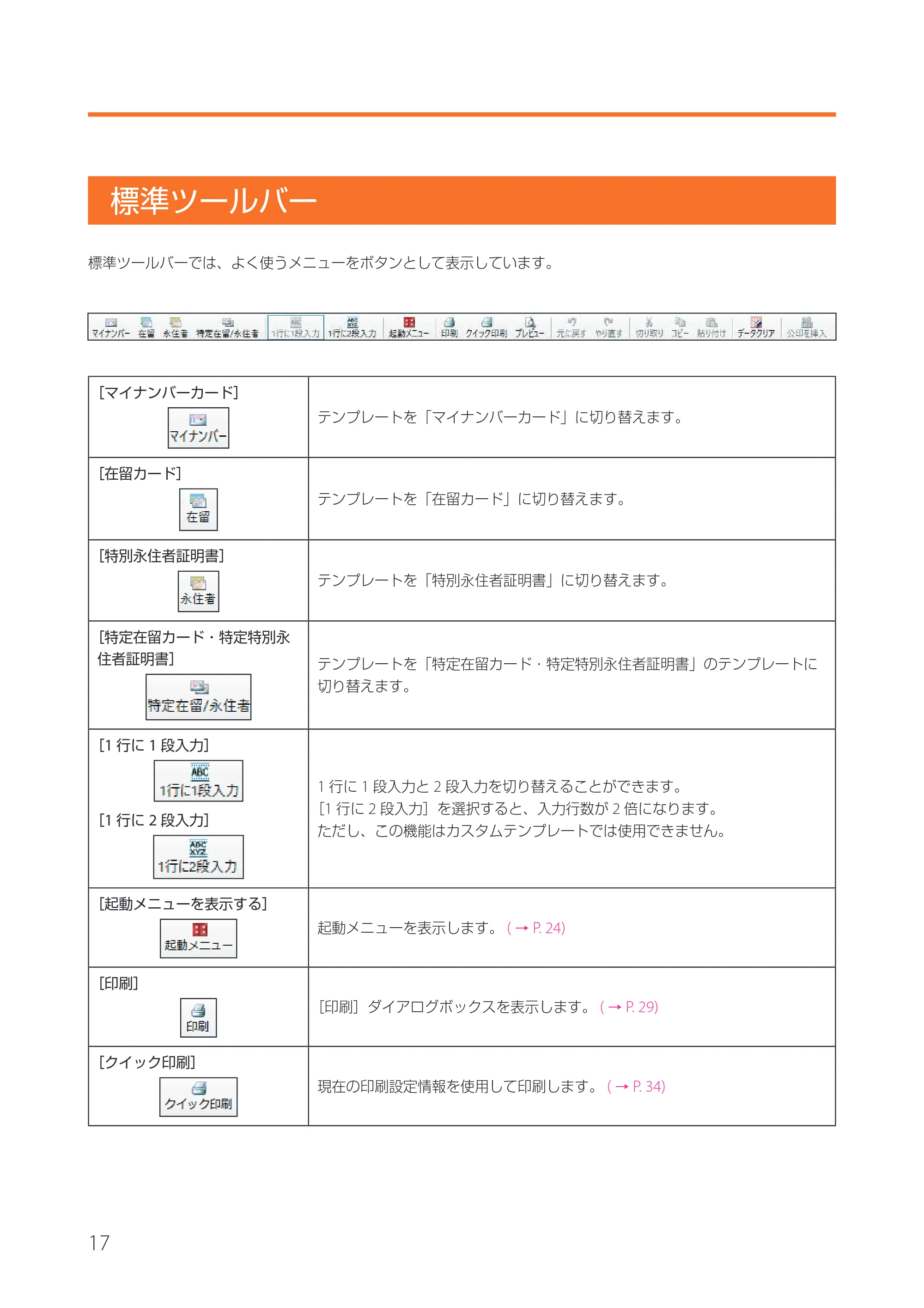 キヤノン IX-R7000 イメージクリエイトSE 券面追記専用版V2 ユーザーズガイド 2026年5月21日更新（PDF：3.18MB） — 標準ツールバー — 原本ページ — 20ページ