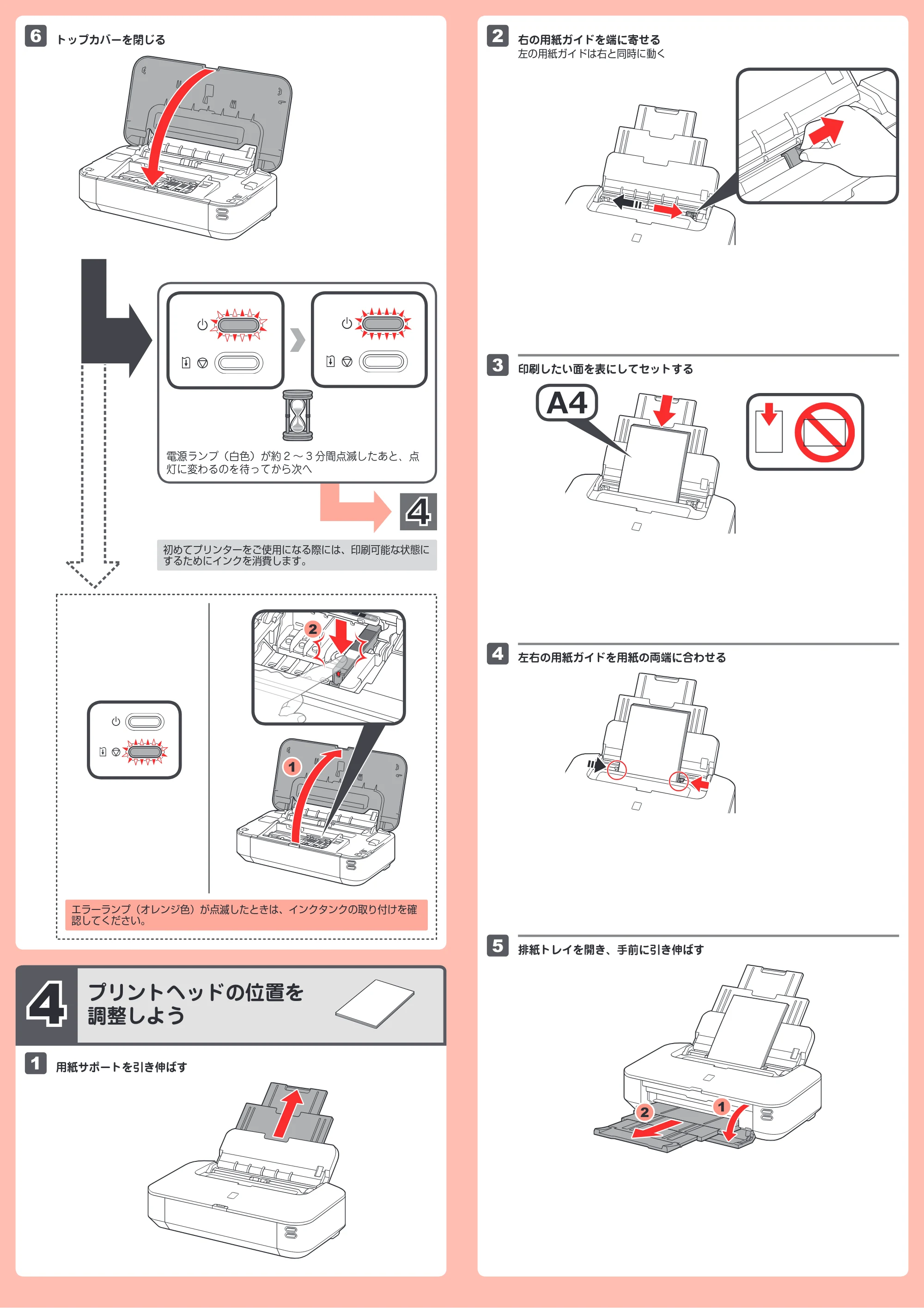 キヤノン PIXUS iX6830 かんたんスタートガイド（PDF：2.50MB） — 原本ページ — 3ページ