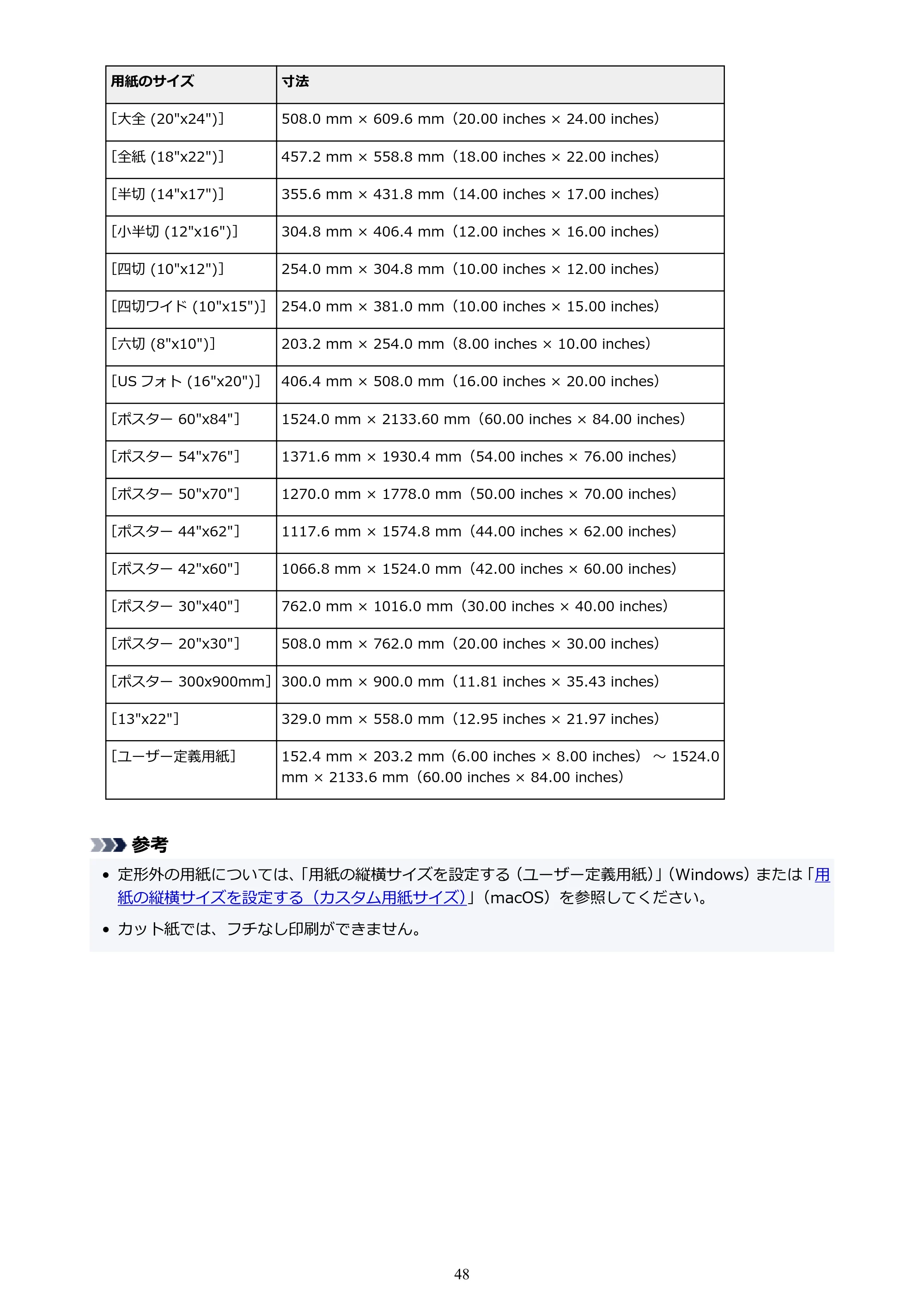 キヤノン PRO-6100 PRO-6100 （PDF） 電子マニュアル（Mac版）2023年1月26日更新（PDF：16.0MB） — 原本ページ — 48ページ