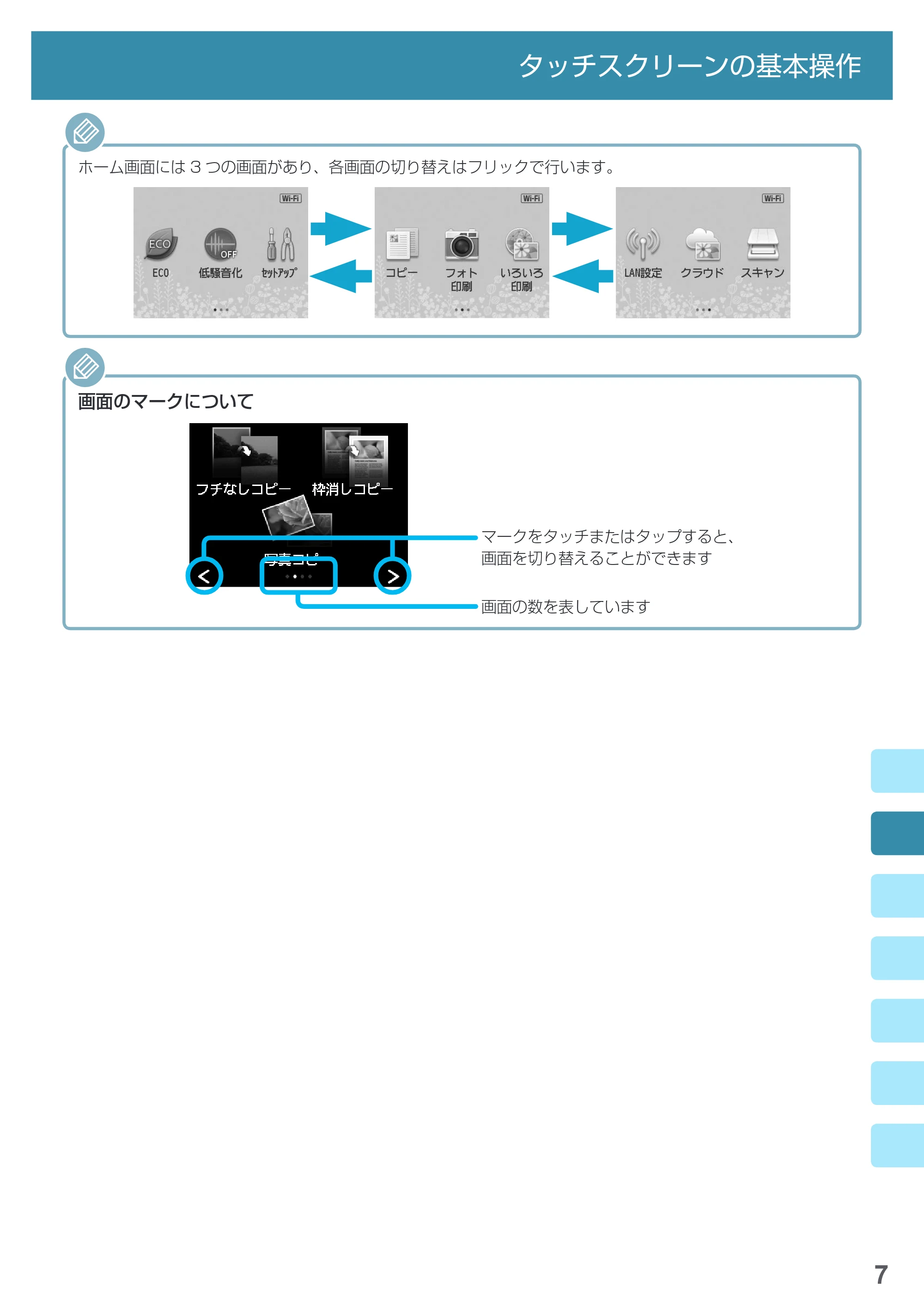 キヤノン PIXUS MG7730F 基本操作マニュアル（PDF：4.48MB） — 原本ページ — 9ページ