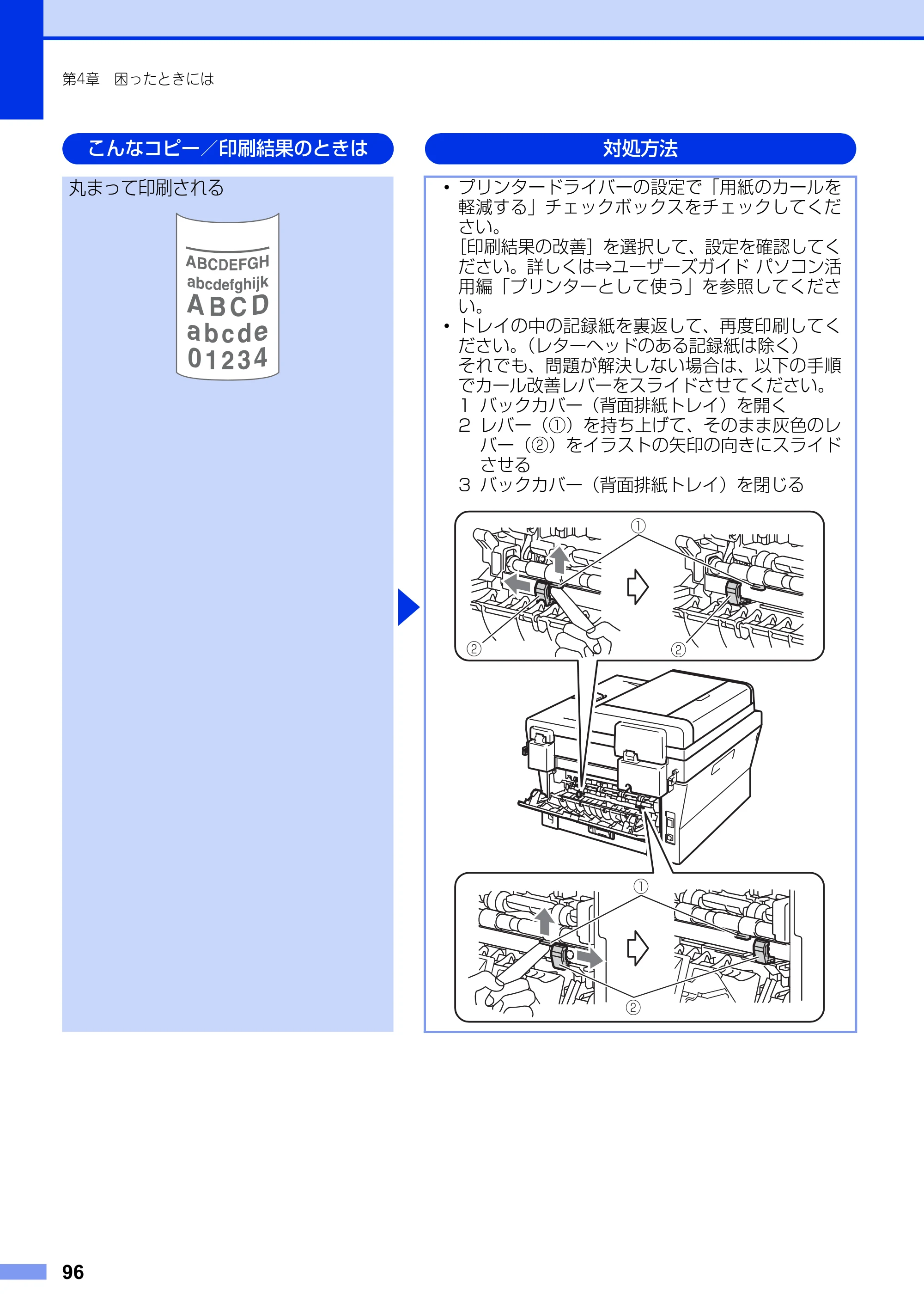 ブラザー DCP-7060D / DCP-7065DN ユーザーズガイド ～基本編～ — 原本ページ — 96ページ