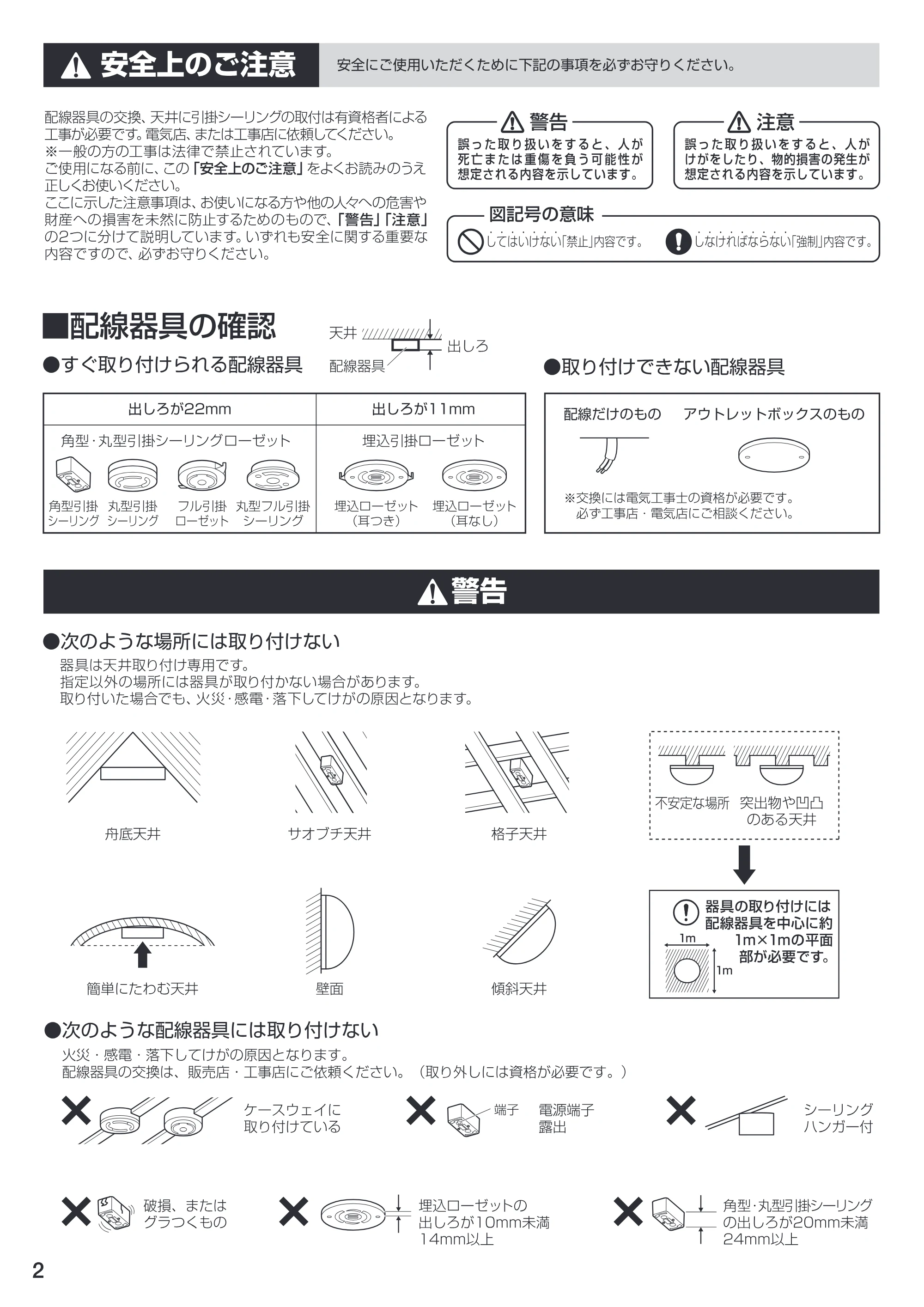 アイリスオーヤマ CL8DL-KSL1 取扱説明書 — 原本ページ — 2ページ