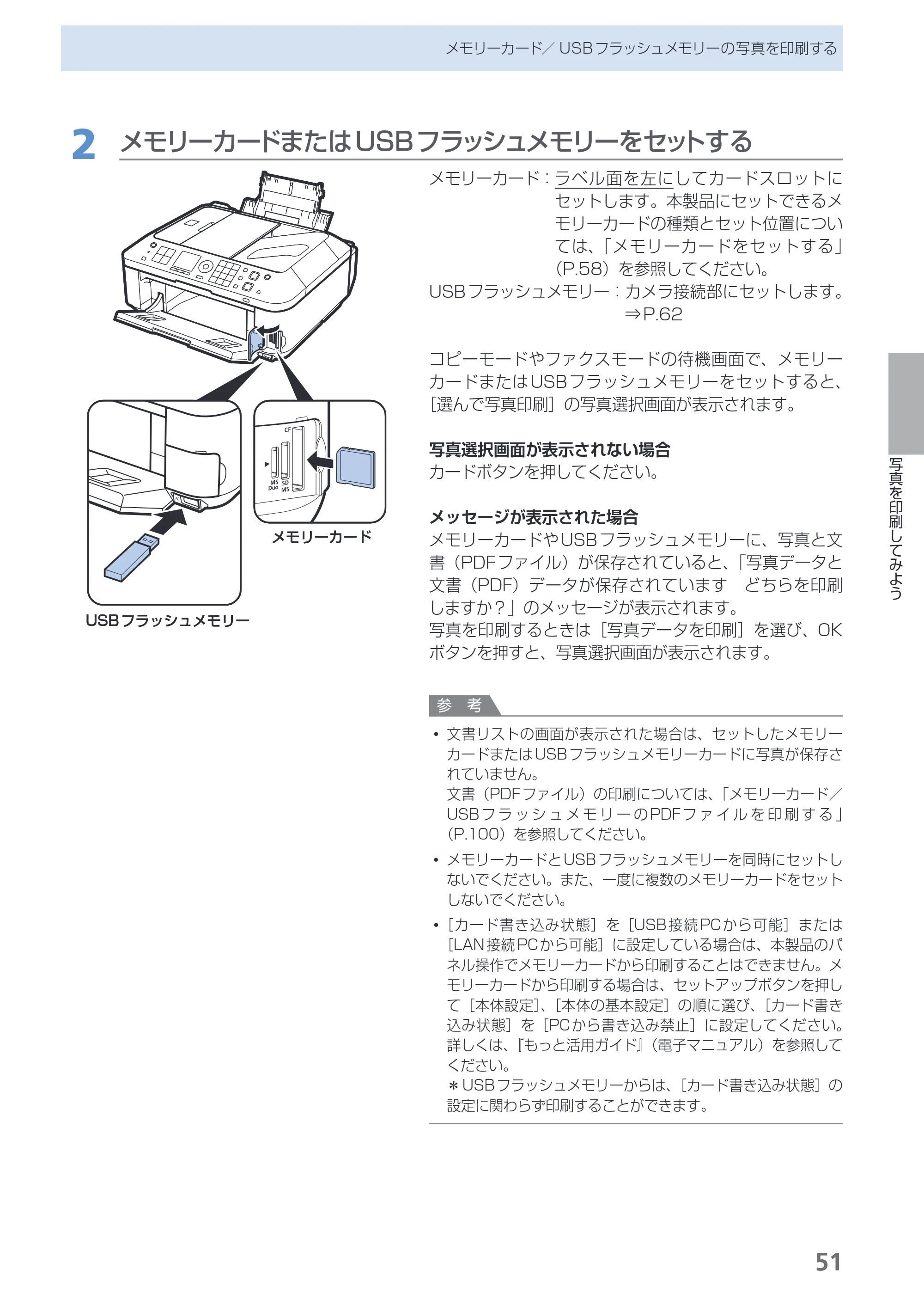 キヤノン PIXUS MX420 らくらく操作ガイド (PDF形式/23.93Mバイト) — 原本ページ — 53ページ