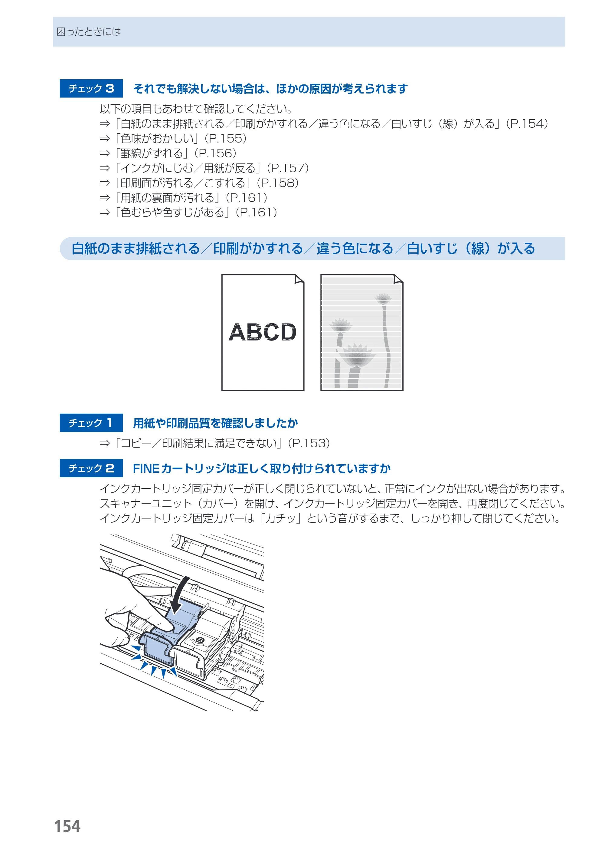キヤノン PIXUS MX420 らくらく操作ガイド （PDF形式／23.93Mバイト） — 原本ページ — 156ページ