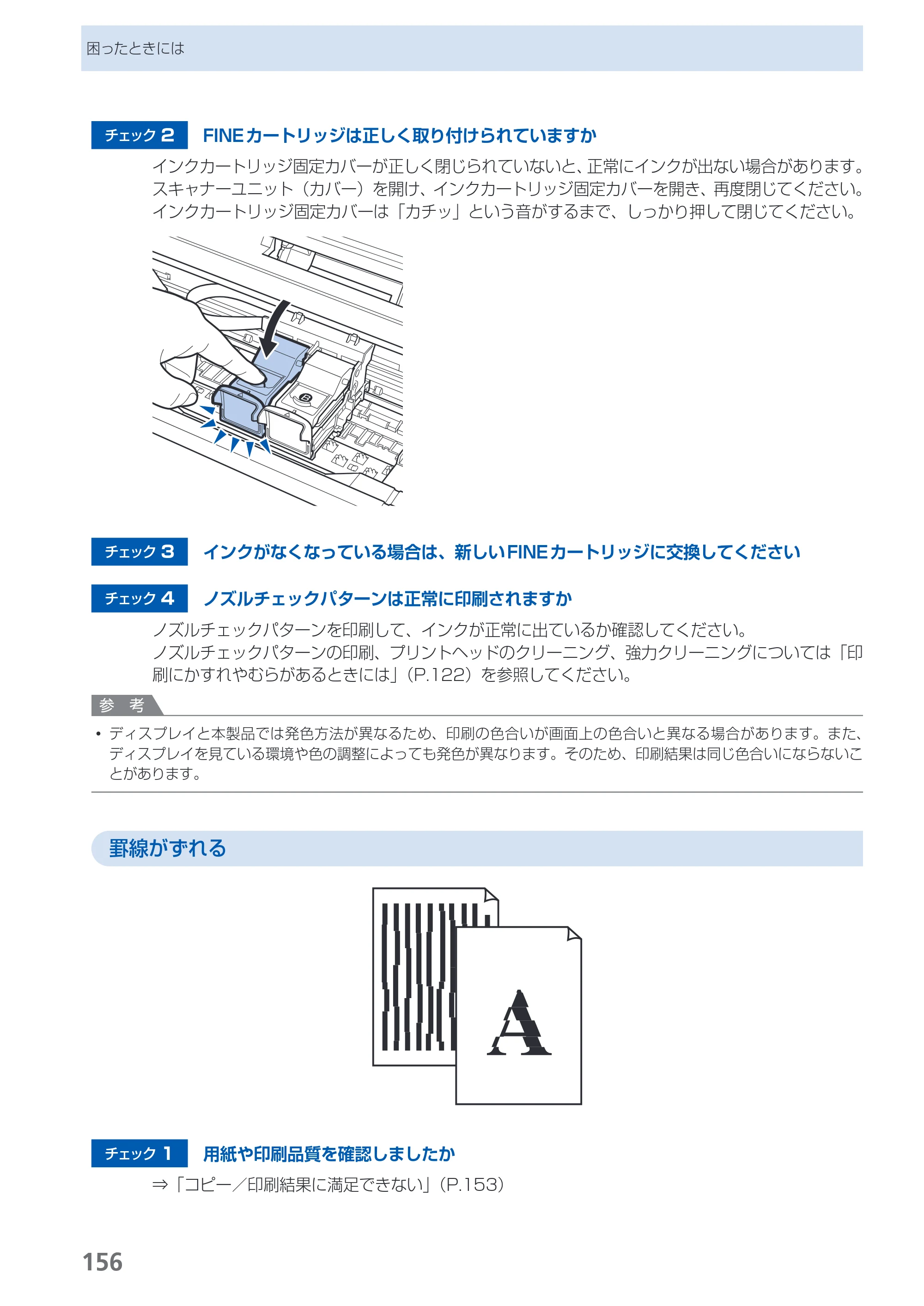 キヤノン PIXUS MX420 らくらく操作ガイド （PDF形式／23.93Mバイト） — 原本ページ — 158ページ