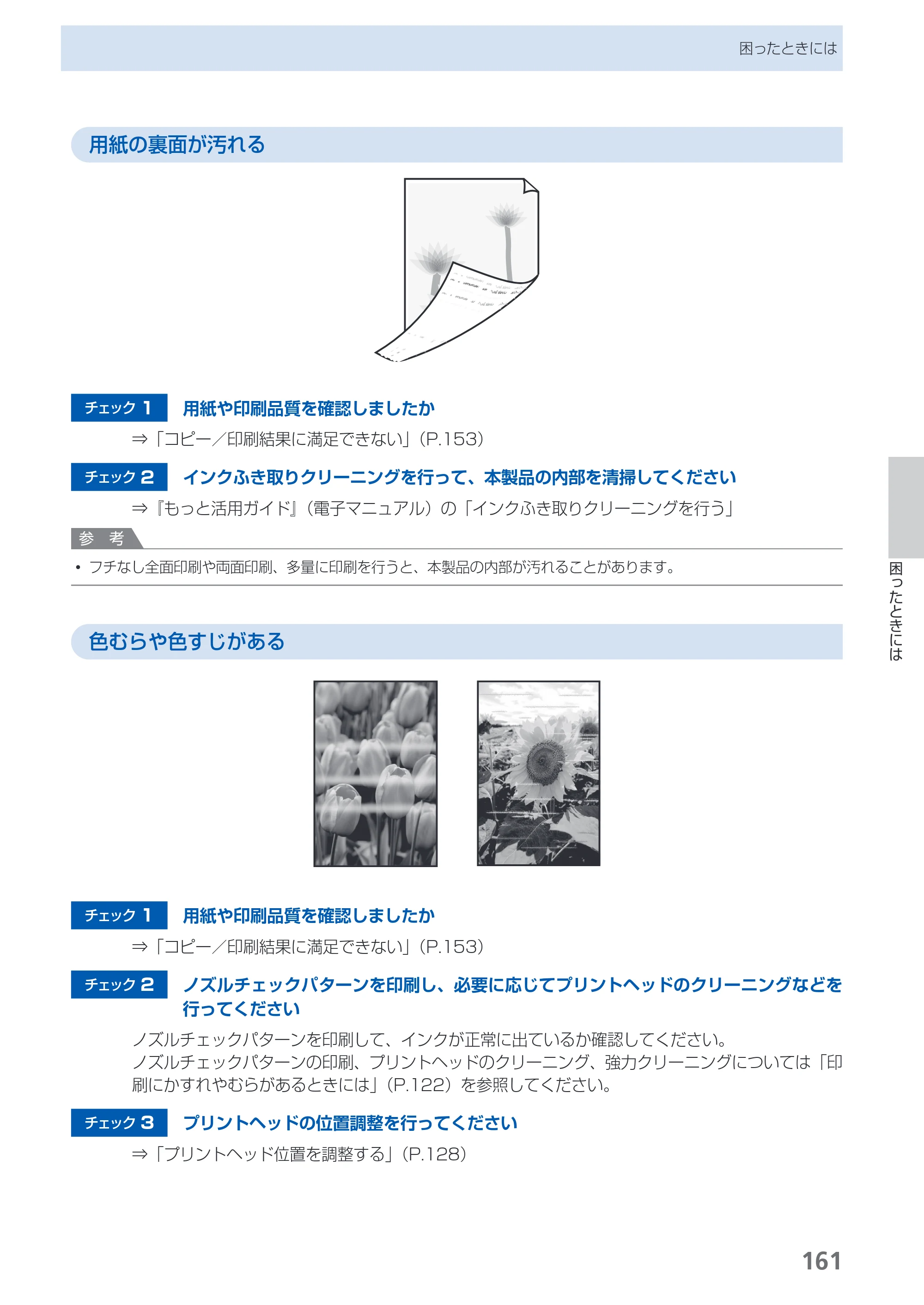 キヤノン PIXUS MX420 らくらく操作ガイド （PDF形式／23.93Mバイト） — 原本ページ — 163ページ