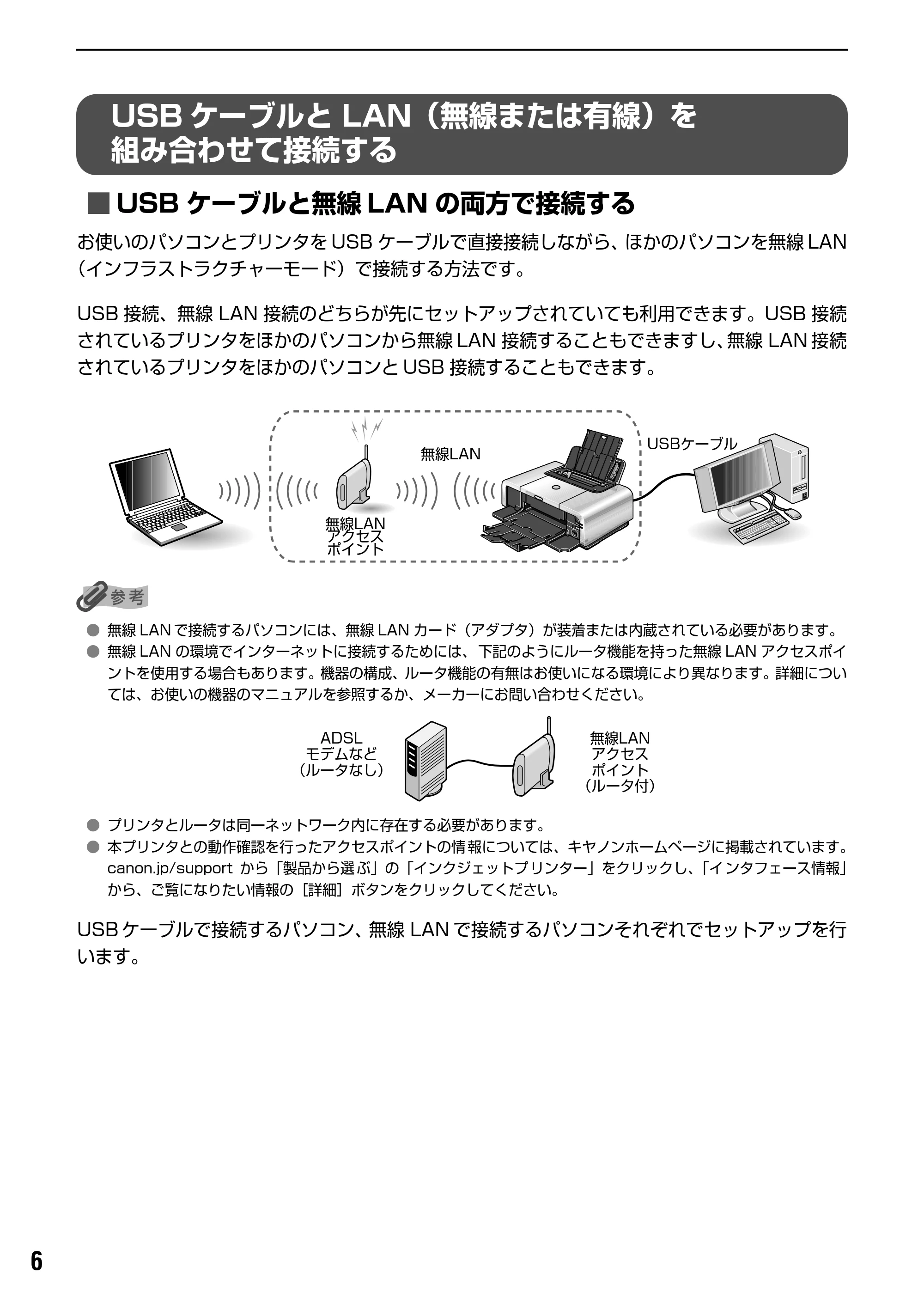 キヤノン PIXUS iP5200R スタートガイド （PDF形式／11.36Mバイト） — プリンタを設置する（設置～インクタンクの取り付け） — 原本ページ — 8ページ