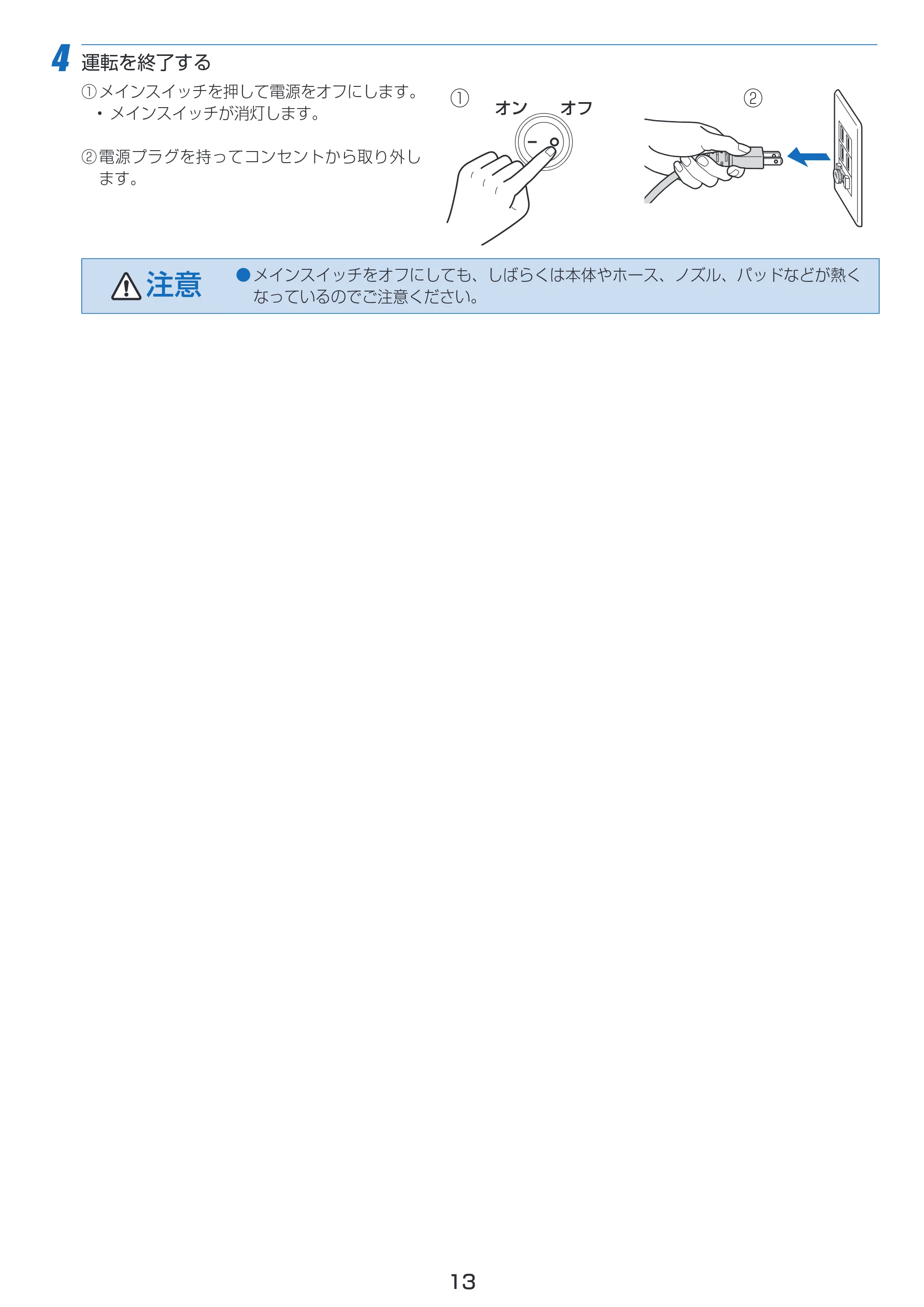 アイリスオーヤマ STP-101N 取扱説明書 — 原本ページ — 13ページ
