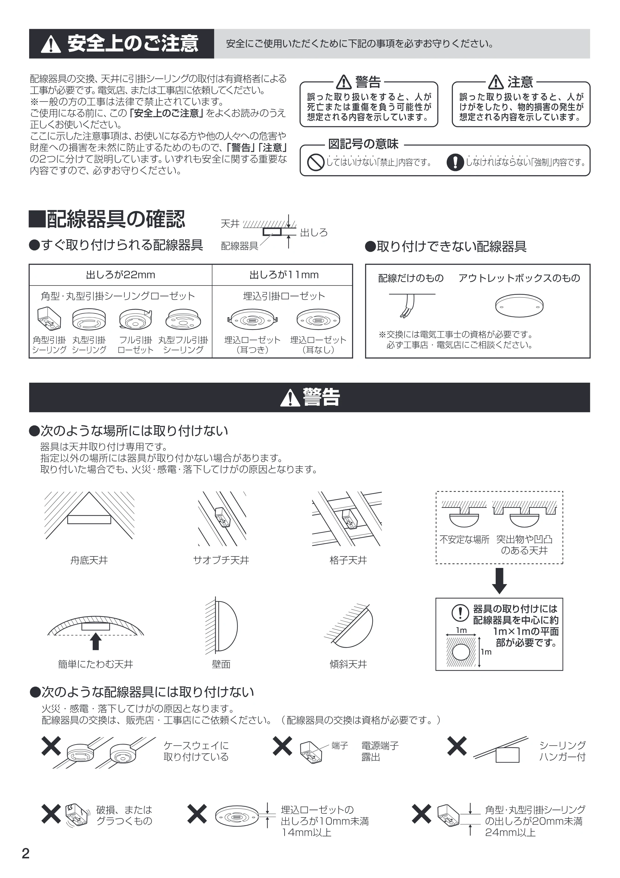 アイリスオーヤマ HS4N-W-C 取扱説明書 — 原本ページ — 2ページ