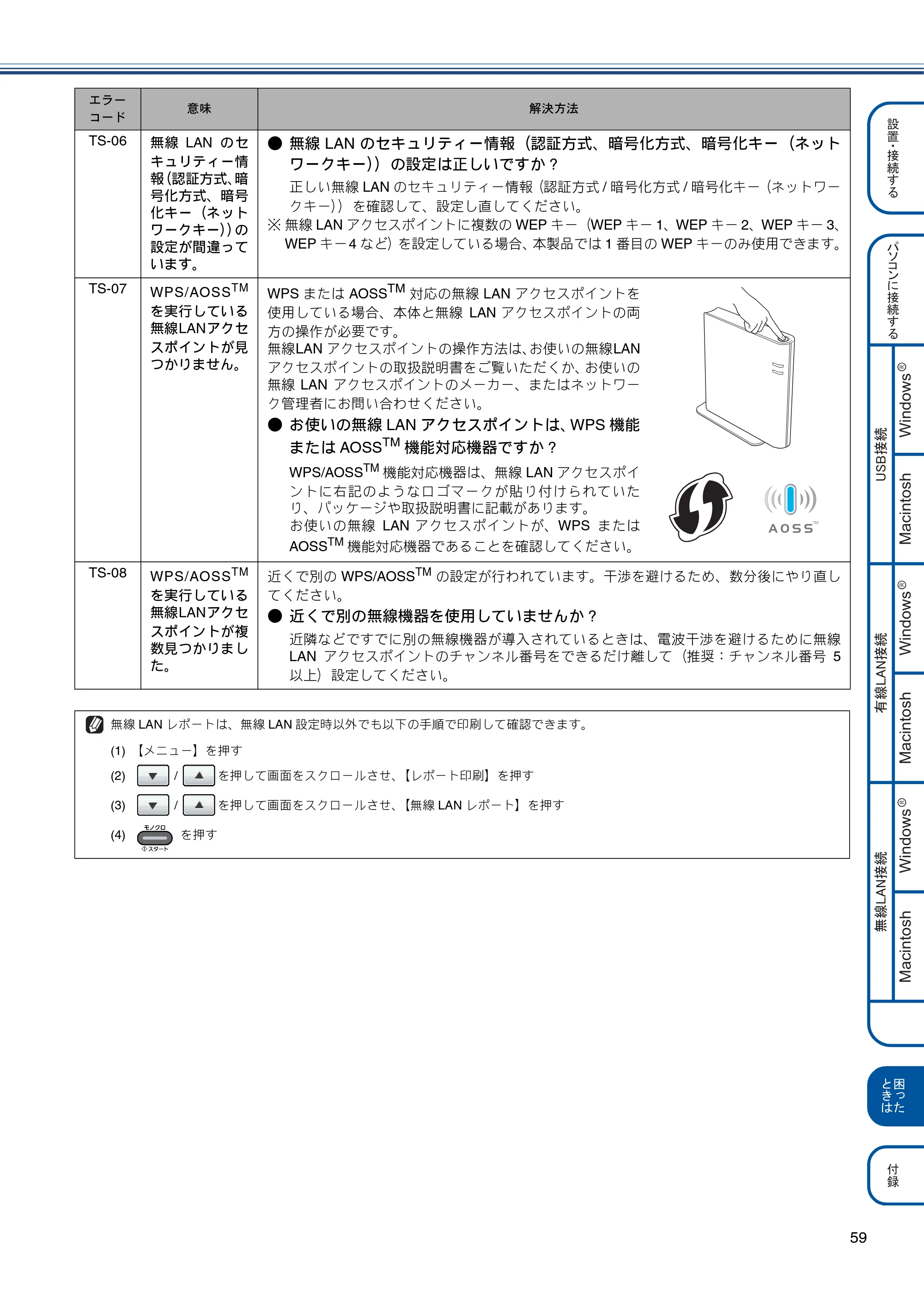ブラザー MFC-J6910CDW かんたん設置ガイド — 原本ページ — 61ページ