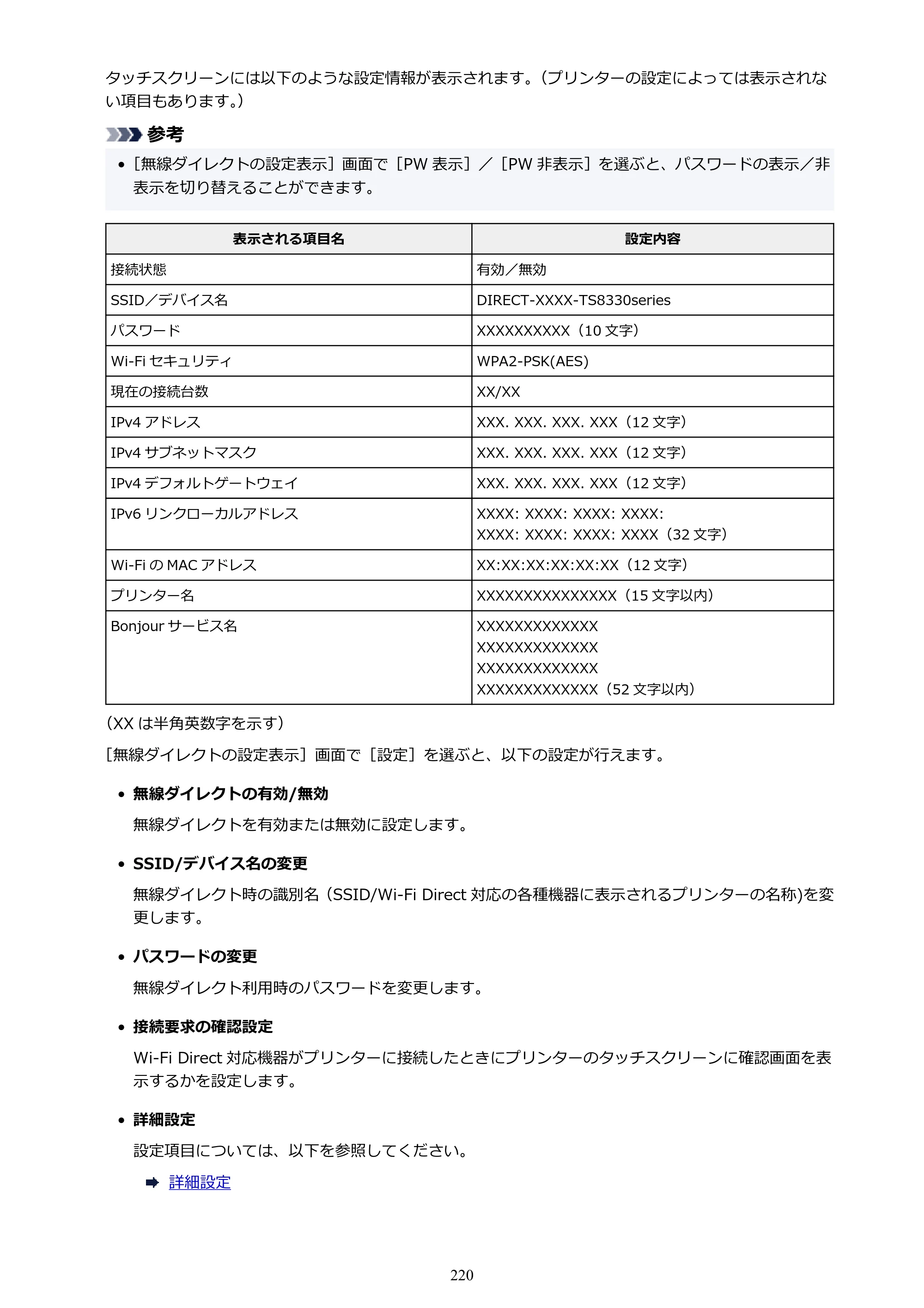 キヤノン PIXUS TS8330 オンラインマニュアル PDF版（Windows版） — 原本ページ — 220ページ