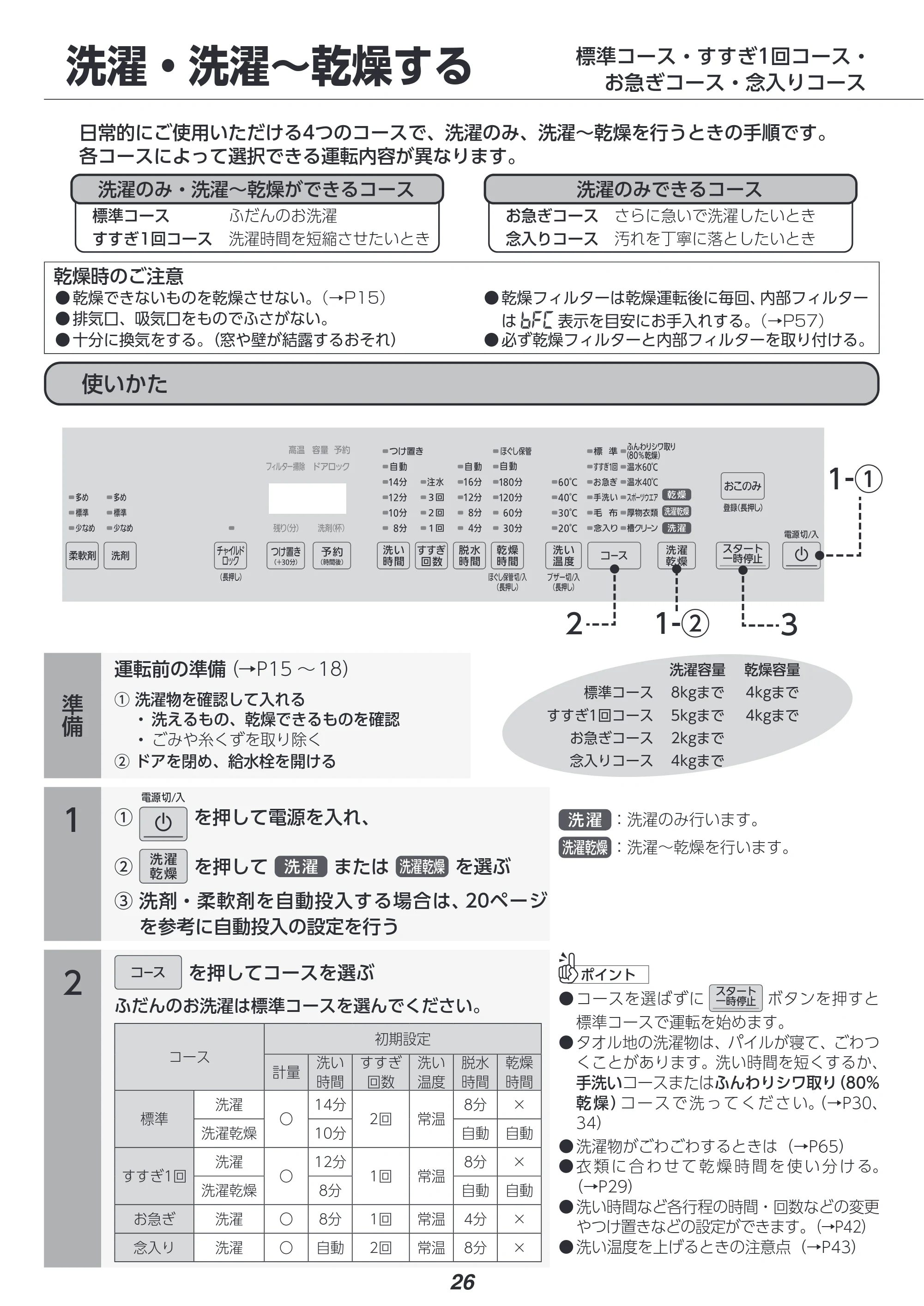 アイリスオーヤマ FLK842Z-W 取扱説明書 — 原本ページ — 26ページ