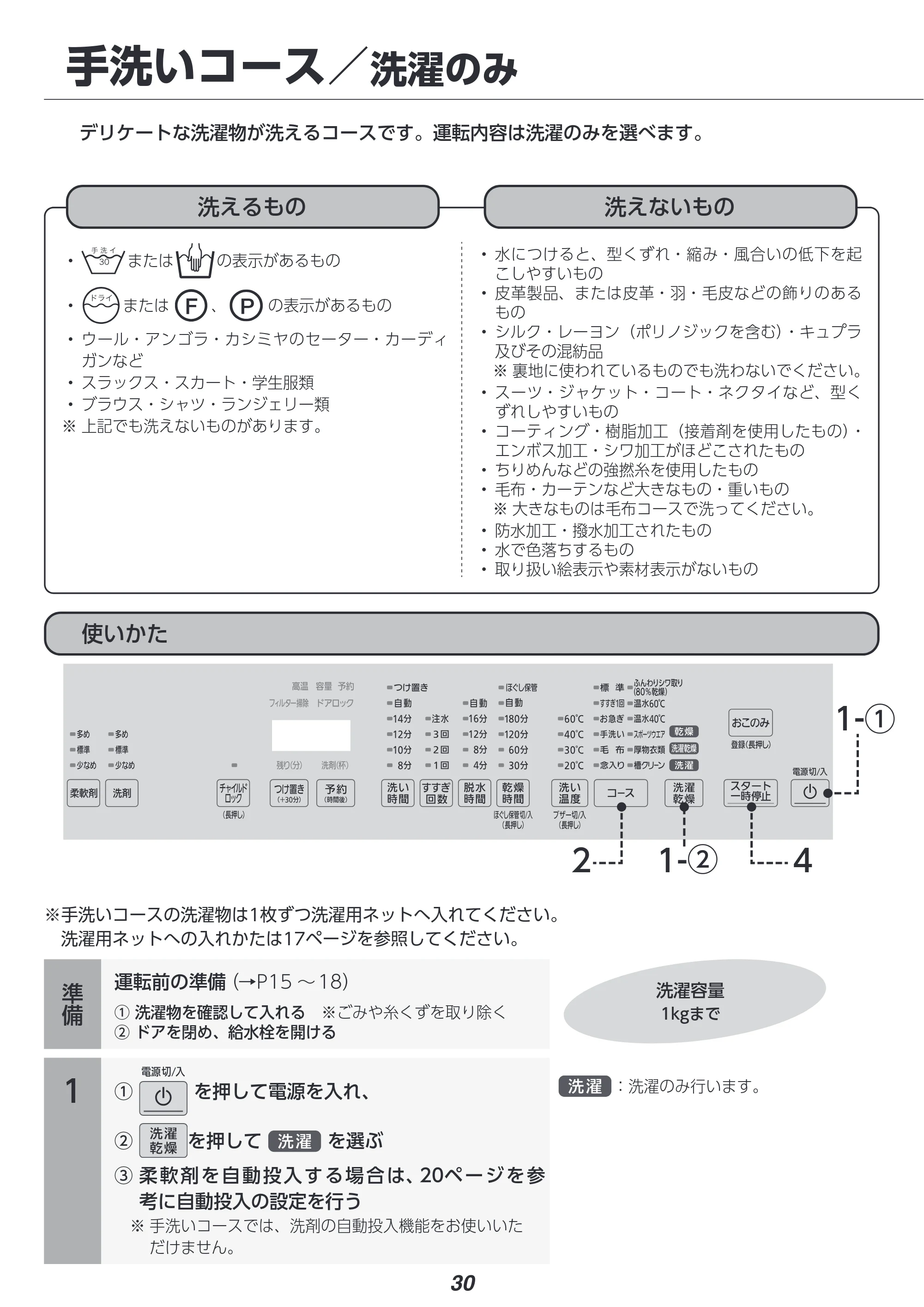 アイリスオーヤマ FLK842Z-W 取扱説明書 — 原本ページ — 30ページ