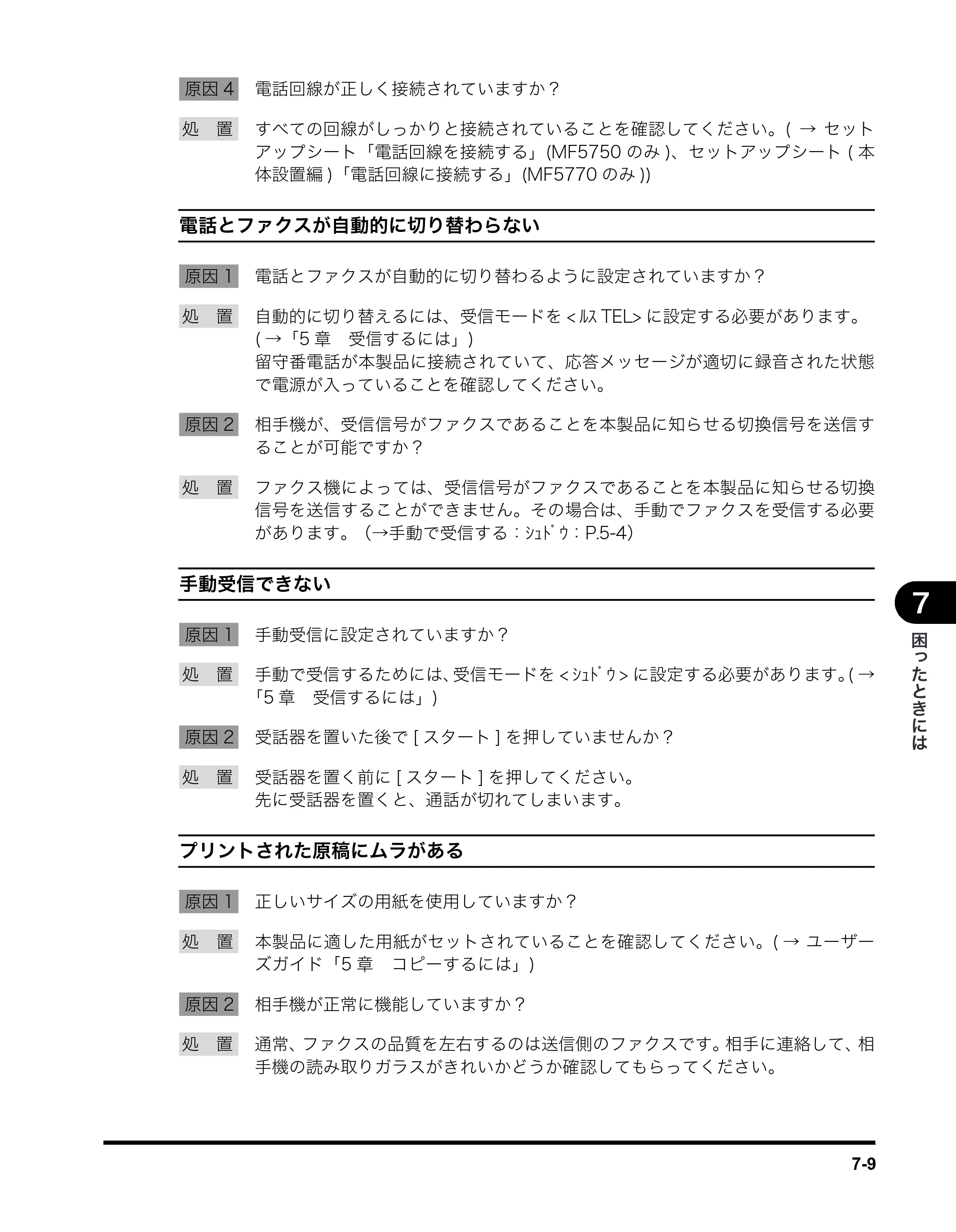 キヤノン MF5770 ファクスガイド （PDF形式／4.29Mバイト） — 原本ページ — 66ページ