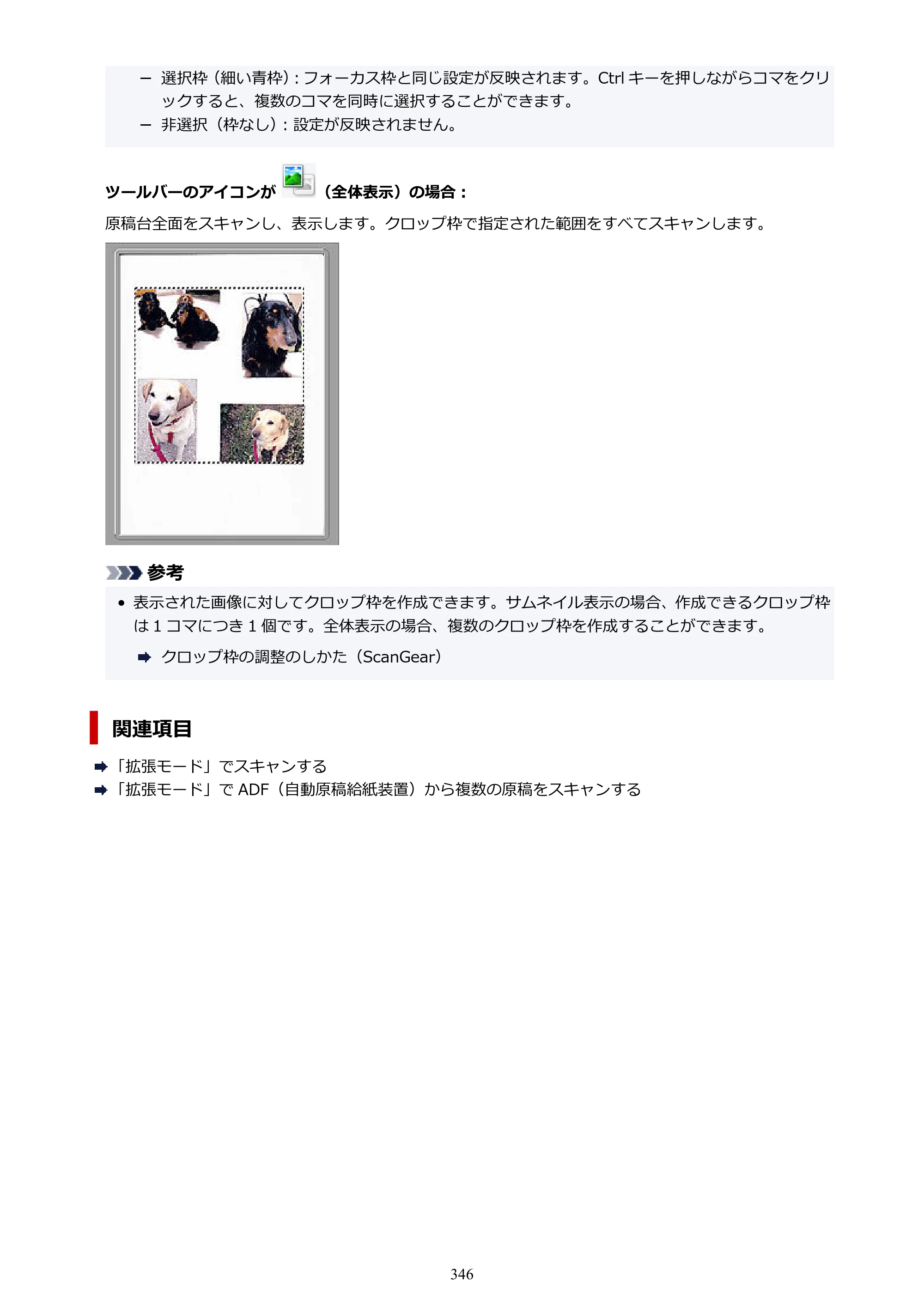 キヤノン PIXUS TS6630 TS6630 (PDF) オンラインマニュアル 取扱説明書 2026年3月19日掲載（PDF：5.3MB） — 原本ページ — 346ページ