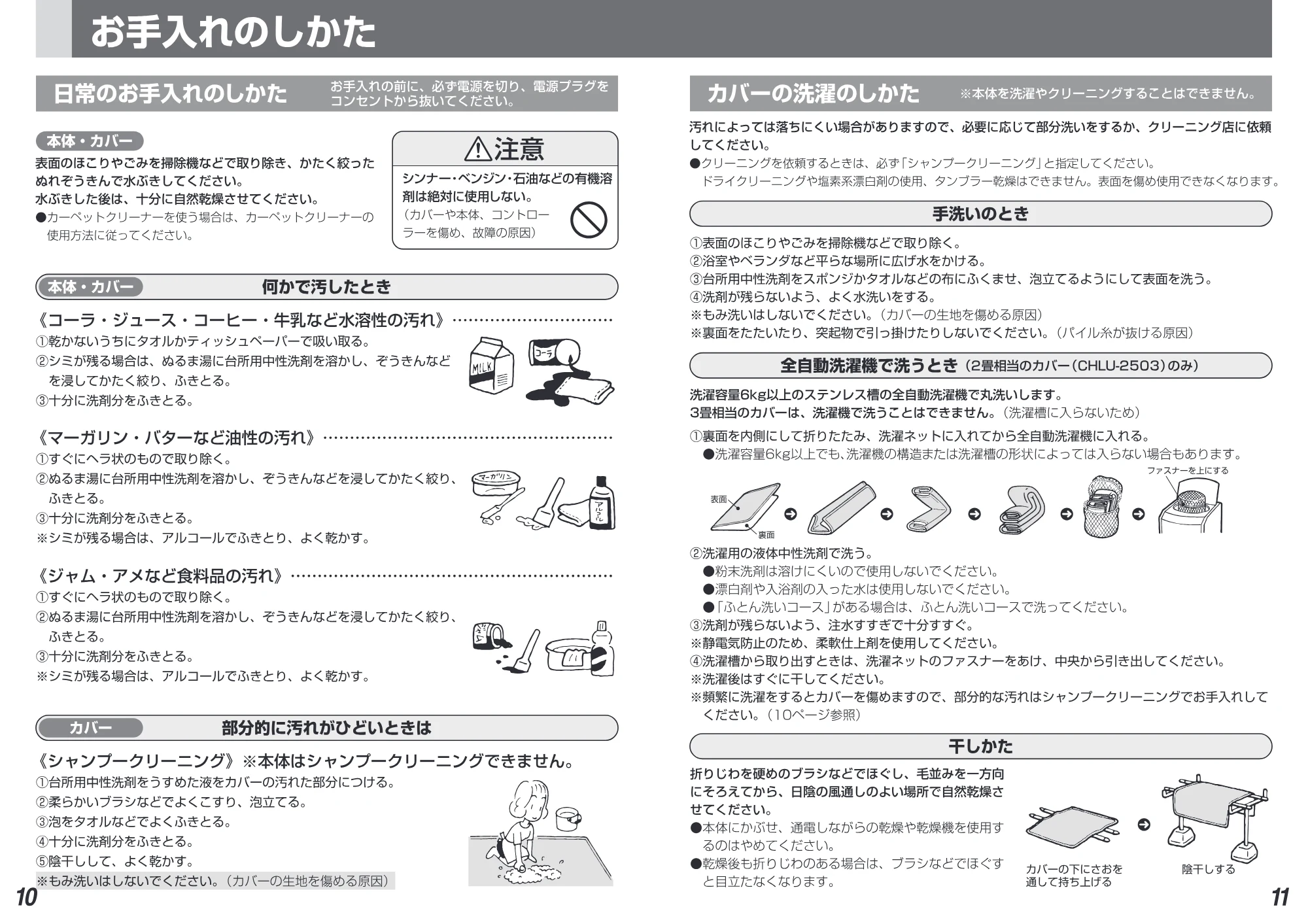 日立 HLU-3503 / HLU-2503 取扱説明書 — 原本ページ — 6ページ